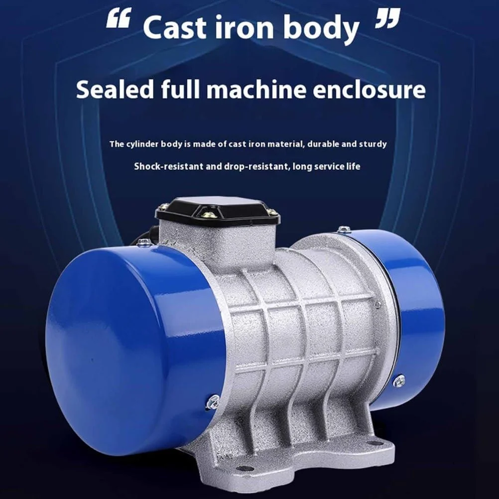 دستگاه ویبراتور بتن صنعتی YIGECHENXIN، 220 ولت، ماله تخت ملات رومیزی تجاری، ارتعاش با فرکانس بالا برای از بین بردن حباب های سیمان، محکم و قابل اعتماد