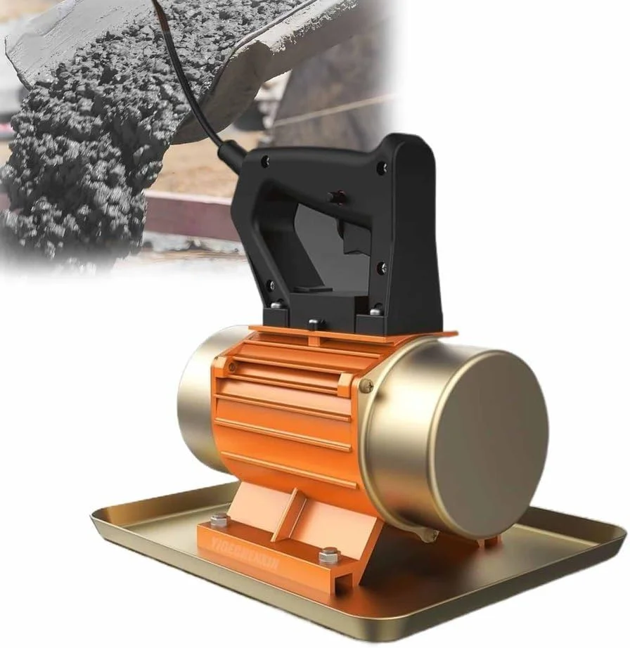 ابزار پرداخت بتن برقی صنعتی YIGECHENXIN، با عملکرد محافظت در برابر دمای بیش از حد، میکسر ویبره سیمان قابل حمل با پوشش آلومینیومی ضخیم شده، مناسب برای سایت ها