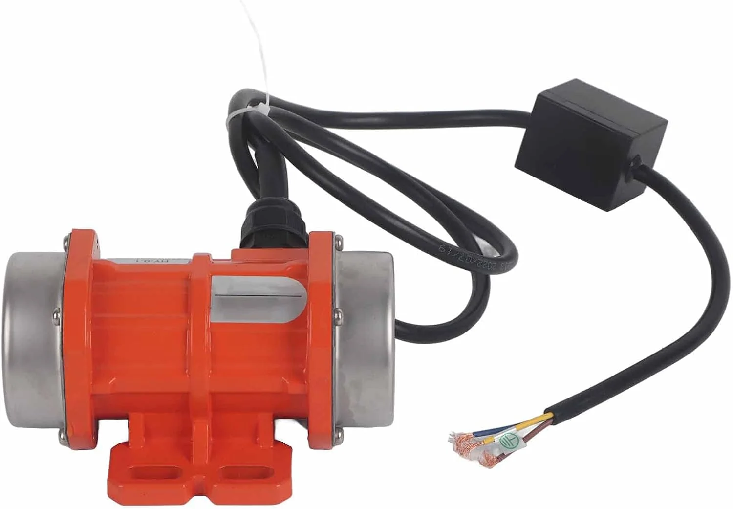 موتور ویبراتور بتن 30 وات Vokers، موتور ویبره 3000 دور در دقیقه تک فاز قابل تنظیم، ویبراتورهای بتن برقی ناهمزمان آلیاژ آلومینیوم ضد آب IP66 برای میز لرزان (#1)