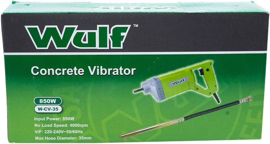 ویبراتور بتن ولف (850 وات، W-CV-35)