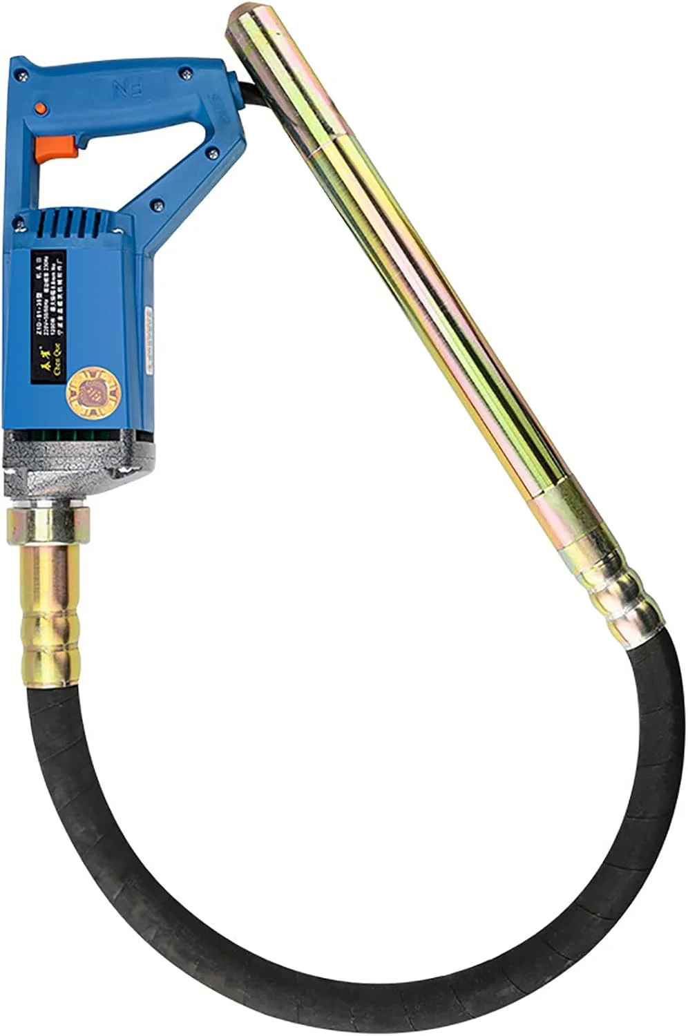 ویبراتور بتن WIKINK، پوکر ویبره سیمانی برقی دستی، ویبره بتن برقی 1200 وات، ویبراتور صنعتی قوی 4400 دور در دقیقه با شلنگ 1 متری، قطر میله 35 میلی متر ویبراتور بتن WIKINK، پوکر ویبره سیمانی برقی دستی، ویبره بتن برقی 1200 وات، ویبراتور صنعتی قوی 4400 دور در دقیقه با شلنگ 1 متری، قطر میله 35 میلی متر