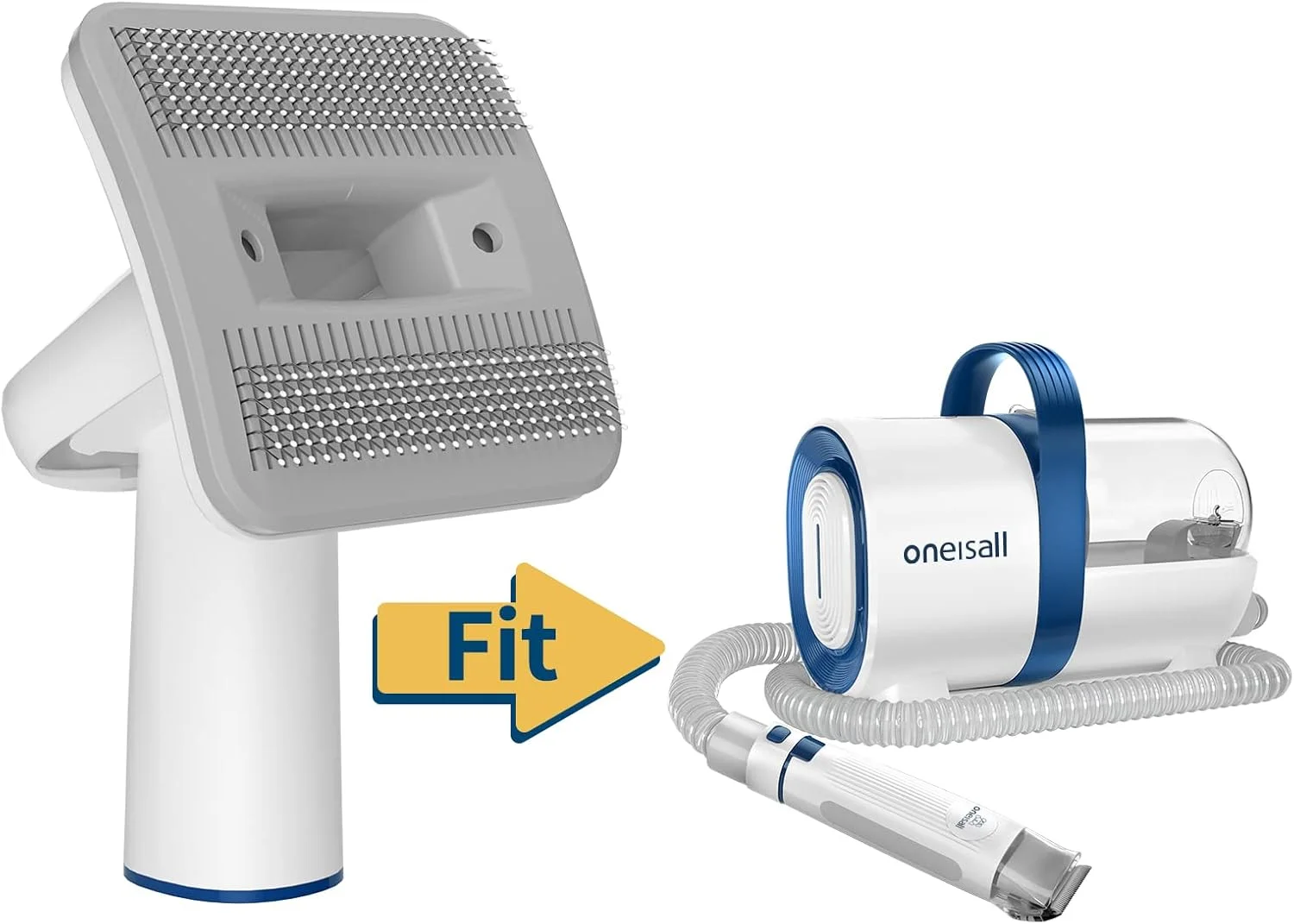 oneisall Replacement Brush for Pet Grooming Vacuum