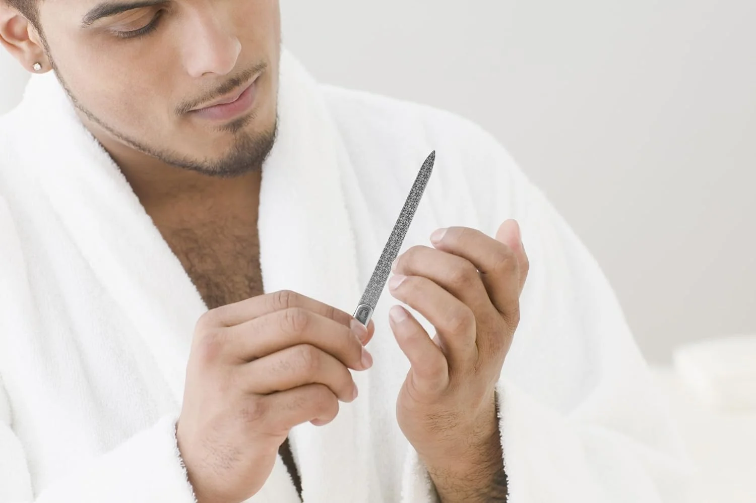 سوهان ناخن استیل K-Pro - سوهان حرفه ای مانیکور ناخن های دست و پا - بسته 1 عددی سوهان ناخن استیل K-Pro - سوهان حرفه ای مانیکور ناخن های دست و پا - بسته 1 عددی