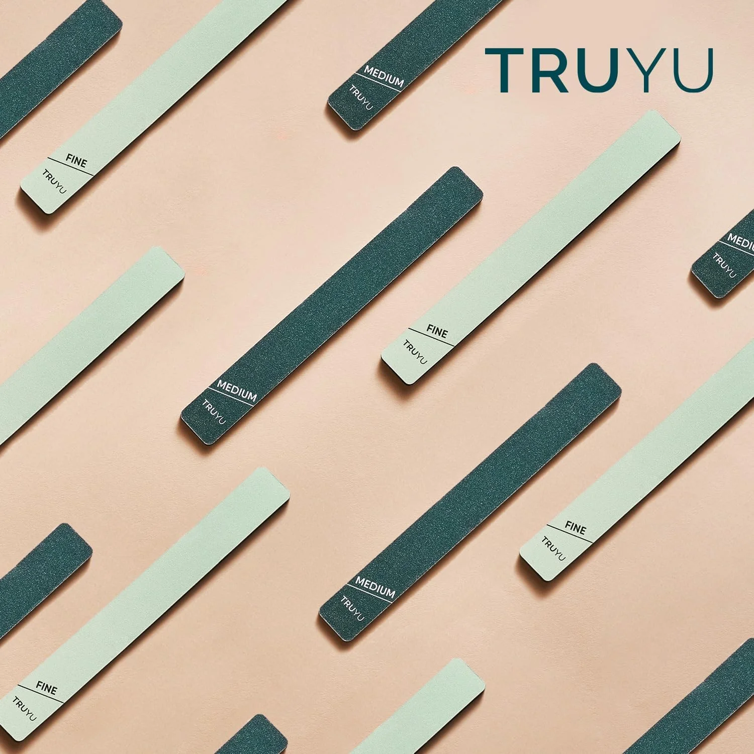 سوهان ناخن دو طرفه Truyu QVS 2 - سوهان ناخن سمباده ای ظریف - سبز - ست 2 عددی سوهان ناخن دو طرفه Truyu QVS 2 - سوهان ناخن سمباده ای ظریف - سبز - ست 2 عددی