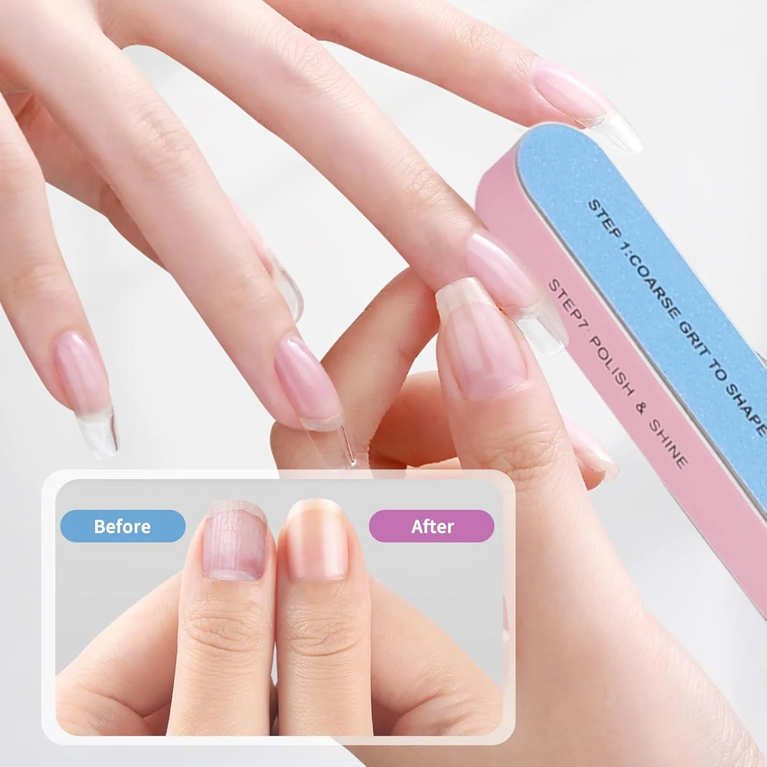 ست سوهان ناخن 7 در 1 برای ناخن ها، سوهان برای ناخن های ژلی، سوهان ناخن، قابل شستشو، قابل استفاده مجدد، ژل بیلدر برای ناخن های ژلی، ابزار چند منظوره برای طراحی ناخن، مانیکور، حیوانات خانگی و DIY، کیف قابل حمل ست سوهان ناخن 7 در 1 برای ناخن ها، سوهان برای ناخن های ژلی، سوهان ناخن، قابل شستشو، قابل استفاده مجدد، ژل بیلدر برای ناخن های ژلی، ابزار چند منظوره برای طراحی ناخن، مانیکور، حیوانات خانگی و DIY، کیف قابل حمل