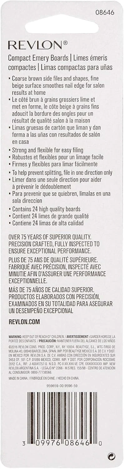 سوهان ناخن فشرده رولون، ابزار مراقبت از ناخن دو طرفه، صاف و شکل دهنده ناخن ها، استفاده آسان، سوهان سمباده ای فشرده (بسته 24 عددی) سوهان ناخن فشرده رولون، ابزار مراقبت از ناخن دو طرفه، صاف و شکل دهنده ناخن ها، استفاده آسان، سوهان سمباده ای فشرده (بسته 24 عددی)