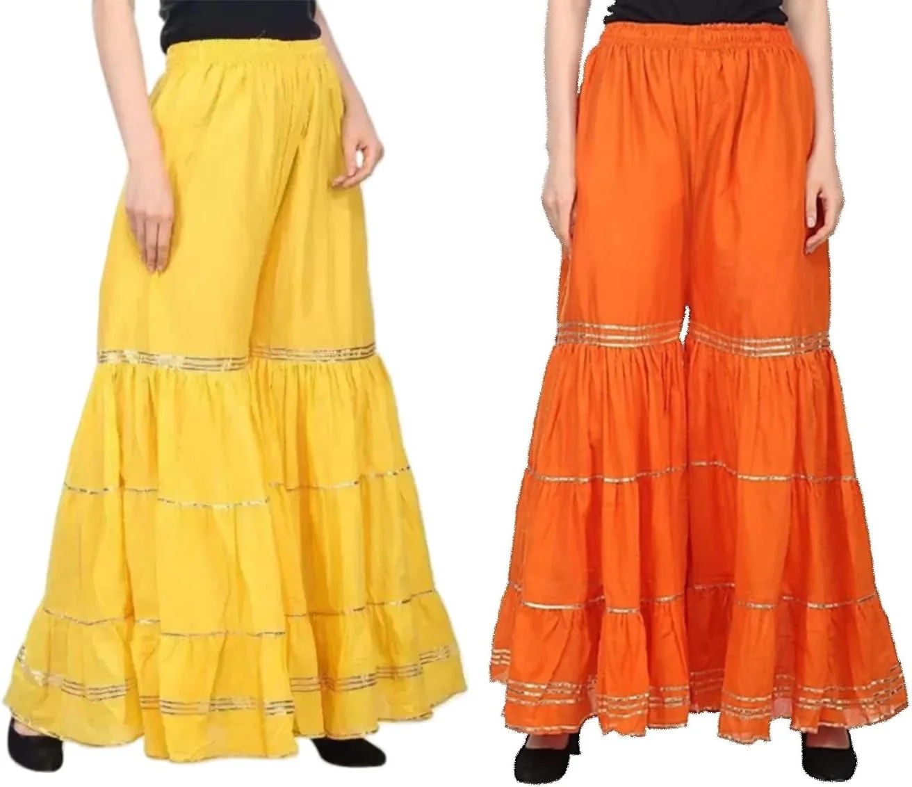 ست 2 عددی شراره دخترانه و زنانه گلوبی کرافت (سایز: 28، 30، 32، 34، 36)، زرد::نارنجی، 32 ست 2 عددی شراره دخترانه و زنانه گلوبی کرافت (سایز: 28، 30، 32، 34، 36)، زرد::نارنجی، 32