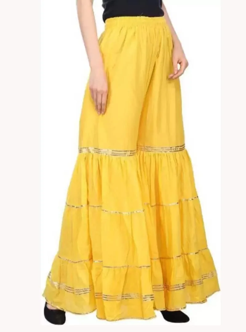 ست 2 عددی شراره دخترانه و زنانه گلوبی کرافت (سایز: 28، 30، 32، 34، 36)، زرد::نارنجی، 32