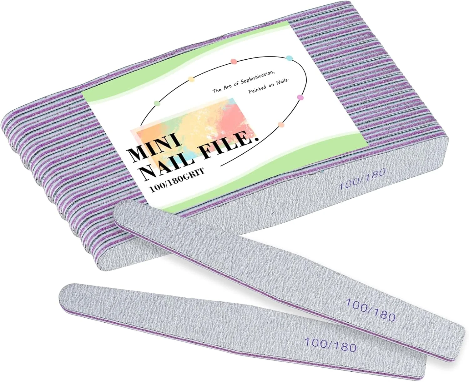 بسته 25 عددی سوهان ناخن قابل استفاده مجدد، سوهان ناخن دو طرفه گریت 100/180 برای ناخن های ژلی و ناخن های اکریلیک، ابزار مانیکور برای استفاده در سالن و منزل (خاکستری-A، عدد، 25، گریت 100/180) بسته 25 عددی سوهان ناخن قابل استفاده مجدد، سوهان ناخن دو طرفه گریت 100/180 برای ناخن های ژلی و ناخن های اکریلیک، ابزار مانیکور برای استفاده در سالن و منزل (خاکستری-A، عدد، 25، گریت 100/180)
