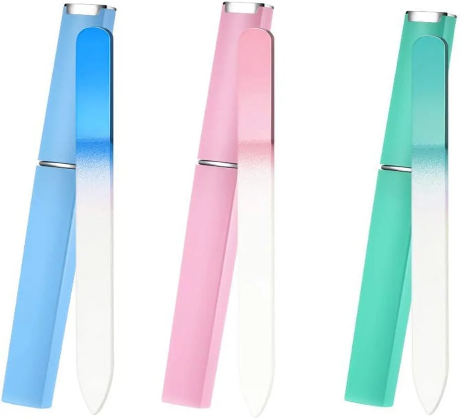 ست 3 عددی سوهان ناخن شیشه ای حرفه ای با قاب محافظ، سوهان ناخن دو طرفه شیشه ای، برای مانیکور ملایم و مراقبت از ناخن، فرم دهی تخصصی ناخن ها و لذت بردن از یک پرداخت صاف ست 3 عددی سوهان ناخن شیشه ای حرفه ای با قاب محافظ، سوهان ناخن دو طرفه شیشه ای، برای مانیکور ملایم و مراقبت از ناخن، فرم دهی تخصصی ناخن ها و لذت بردن از یک پرداخت صاف