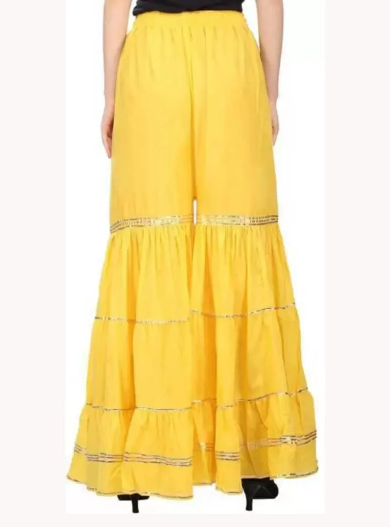 ست 2 عددی شراره دخترانه و زنانه گلوبی کرافت (سایز: 28، 30، 32، 34، 36)، زرد::نارنجی، 32