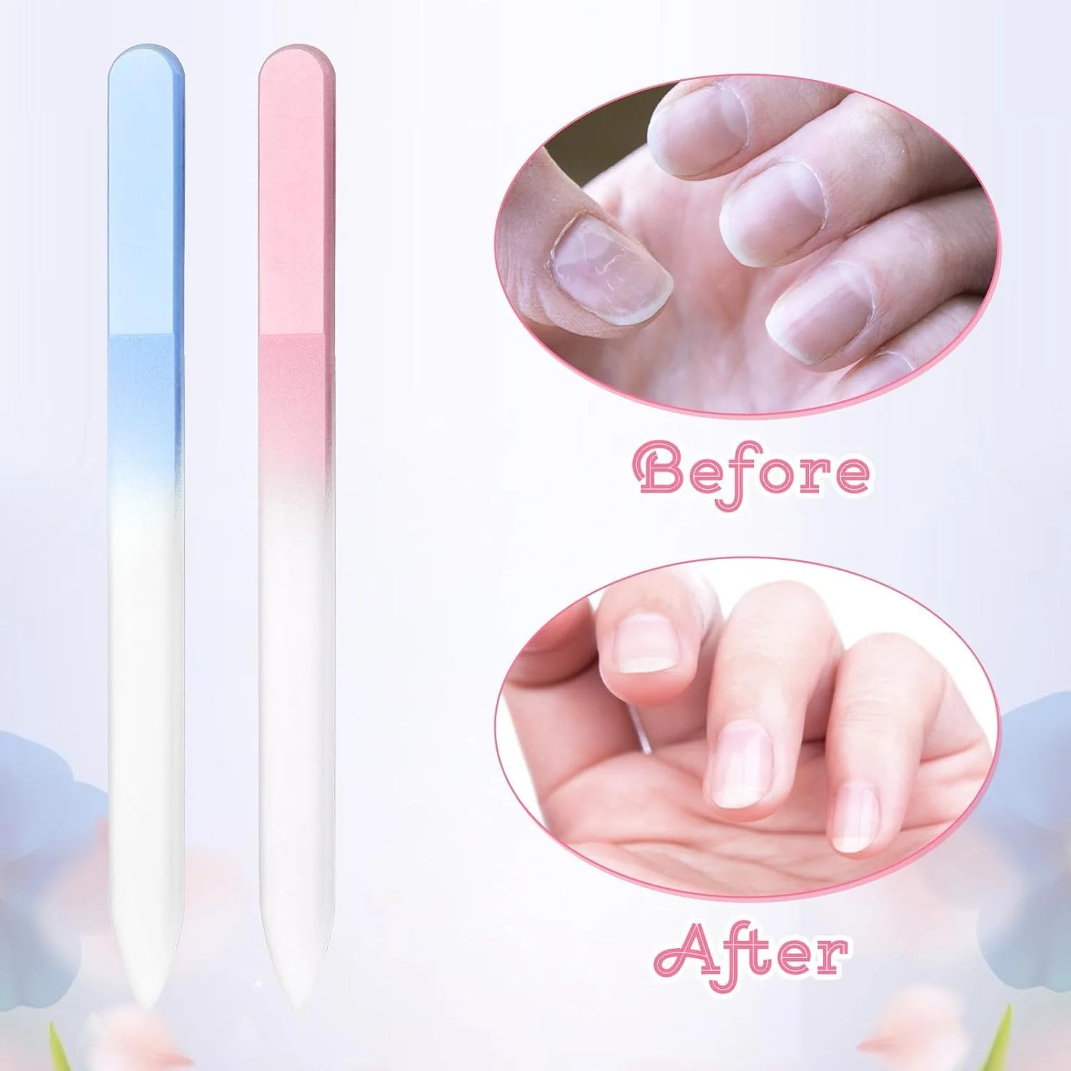 ست 3 عددی سوهان ناخن شیشه ای حرفه ای با قاب محافظ، سوهان ناخن دو طرفه شیشه ای، برای مانیکور ملایم و مراقبت از ناخن، فرم دهی تخصصی ناخن ها و لذت بردن از یک پرداخت صاف ست 3 عددی سوهان ناخن شیشه ای حرفه ای با قاب محافظ، سوهان ناخن دو طرفه شیشه ای، برای مانیکور ملایم و مراقبت از ناخن، فرم دهی تخصصی ناخن ها و لذت بردن از یک پرداخت صاف