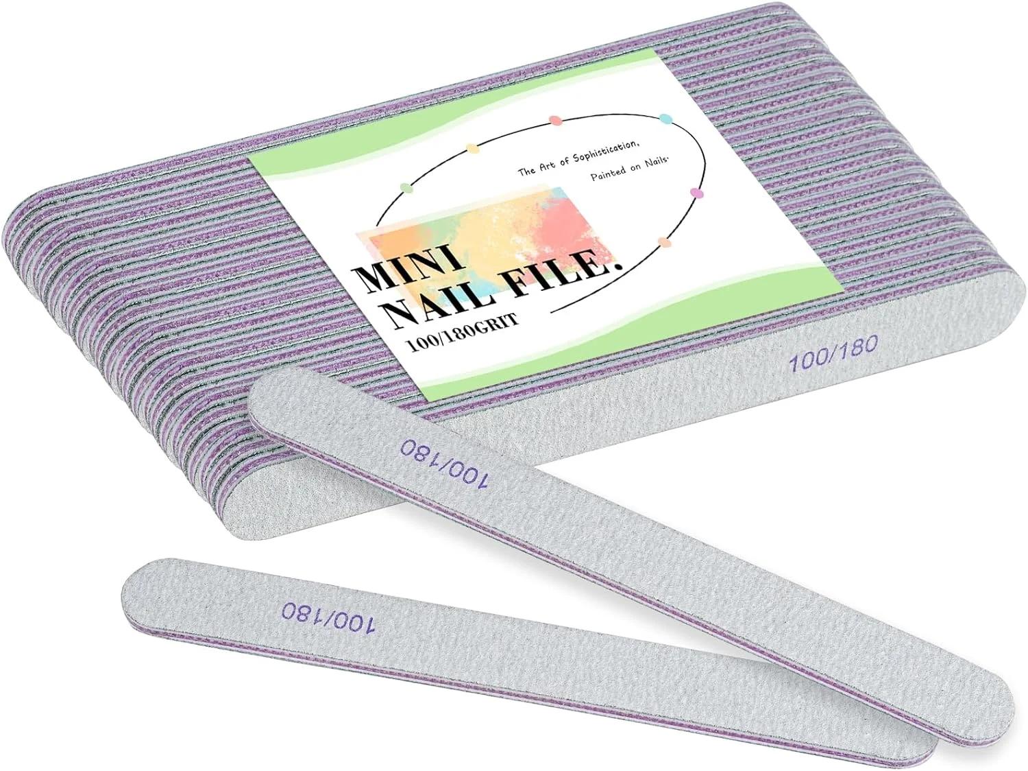 بسته 25 عددی سوهان ناخن قابل استفاده مجدد، سوهان ناخن دو طرفه با درجه زبری 100/180 برای ناخن های ژلی و ناخن های اکریلیک، ابزار مانیکور برای استفاده در سالن و منزل (خاکستری-C، عدد، 25، درجه زبری 100/180) بسته 25 عددی سوهان ناخن قابل استفاده مجدد، سوهان ناخن دو طرفه با درجه زبری 100/180 برای ناخن های ژلی و ناخن های اکریلیک، ابزار مانیکور برای استفاده در سالن و منزل (خاکستری-C، عدد، 25، درجه زبری 100/180)