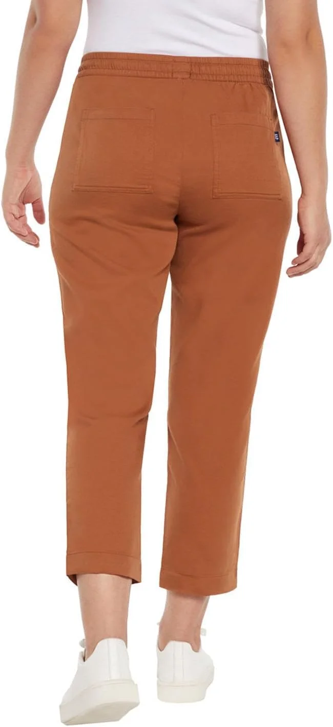 شلوار زنانه گپ، کشی، کمر کشی، مناسب تابستان، سبک و راحت، دارای بند قابل تنظیم - رنگ زنجبیلی سایز XS