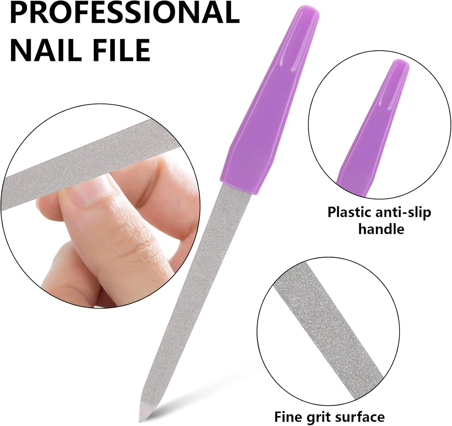 مجموعه 12 عددی سوهان ناخن فلزی چند رنگ - ابزارهای بادوام برای شکل دادن و صاف کردن ناخن مجموعه 12 عددی سوهان ناخن فلزی چند رنگ - ابزارهای بادوام برای شکل دادن و صاف کردن ناخن