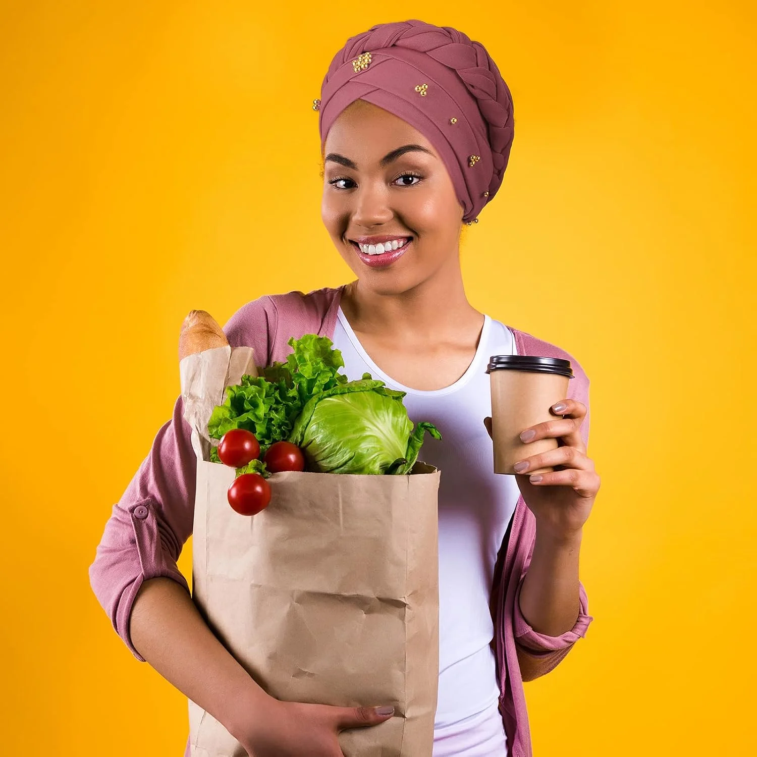 9 عدد کلاه عمامه زنانه بافتنی، کلاه عمامه بافت، کلاه پیچ خورده از قبل گره زده شده پوشش مو