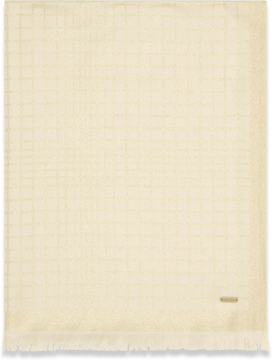 شال زنانه سبک وزن کلوین کلاین طرح پیچشی (تک عددی)