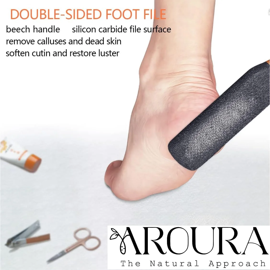 مراقبت عالی از پا آرورا: از بین برنده پینه و لایه بردار پوست - سوهان پدیکور برای پوست مرده و میخچه، سنگ پا مناسب حمام برای پاهای نرم و آرنج مراقبت عالی از پا آرورا: از بین برنده پینه و لایه بردار پوست - سوهان پدیکور برای پوست مرده و میخچه، سنگ پا مناسب حمام برای پاهای نرم و آرنج