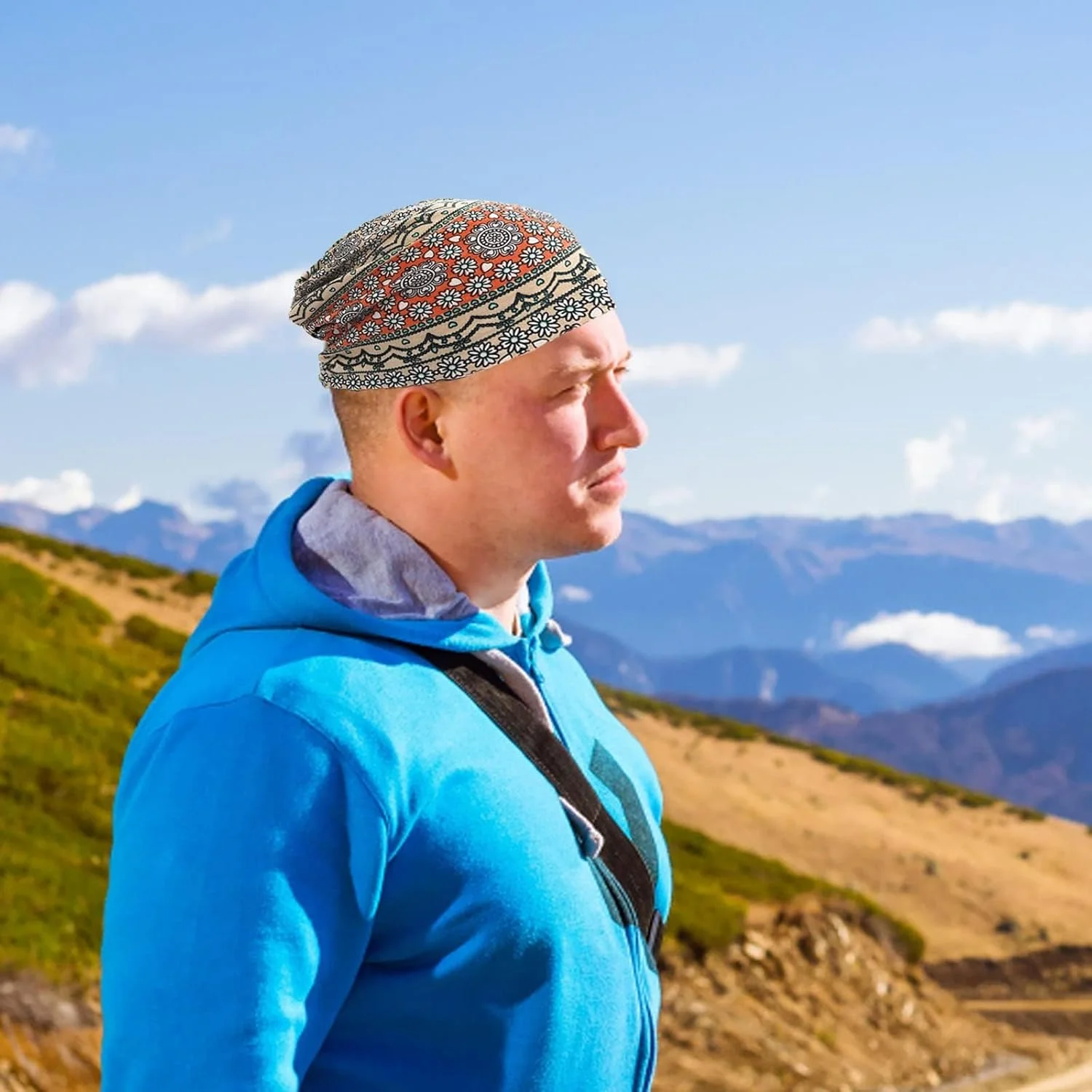 ست 2 عددی کلاه عمامه ای زنانه، کلاه های تابستانی شل و آویزان، روسری کلاه شیمی درمانی برای ریزش مو، ورزش، یوگا، خواب و استفاده روزانه
