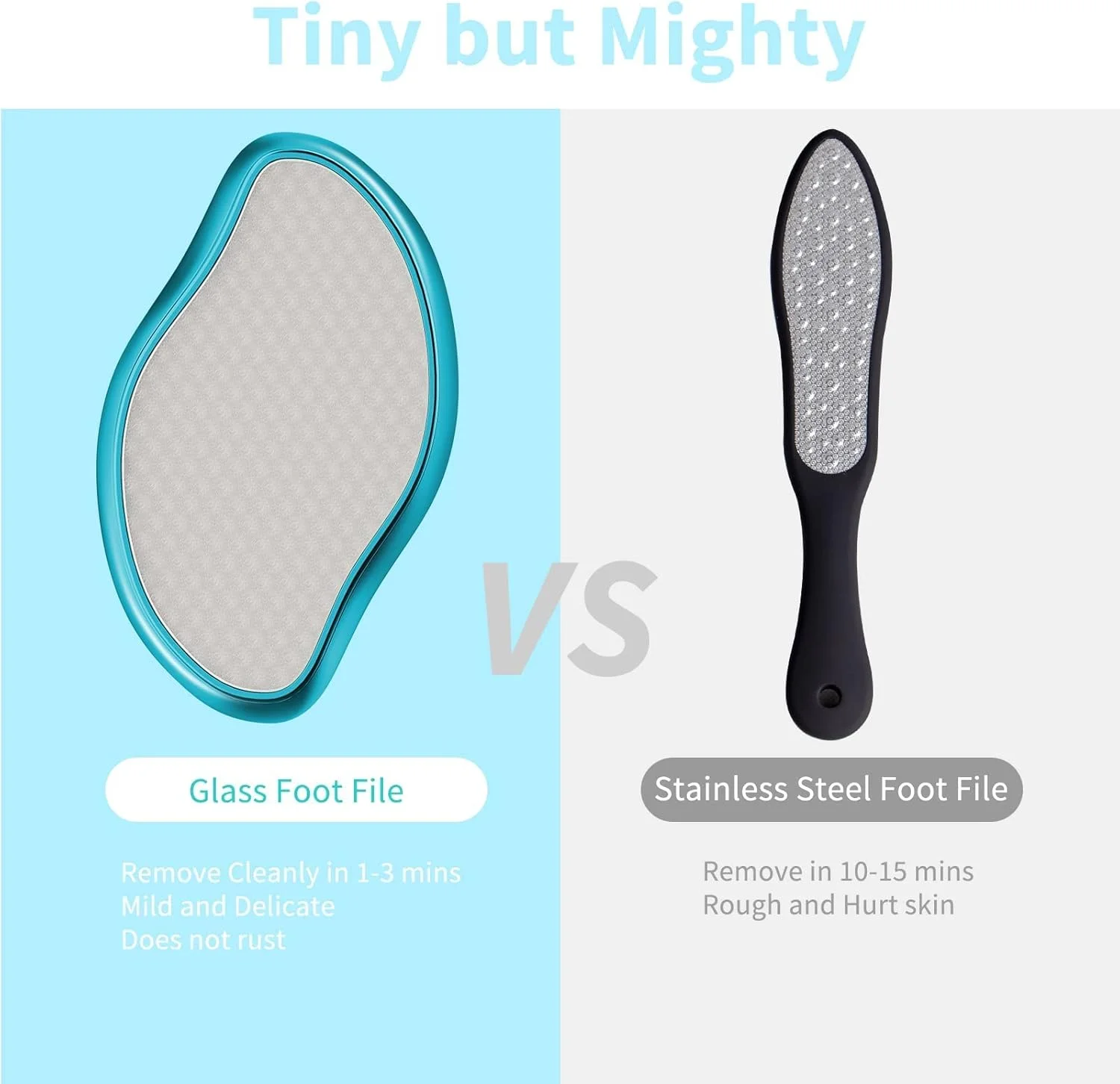 سوهان پا GTVGJH، از بین برنده پینه شیشه کریستال نانو، از بین برنده پوست سخت برای استفاده خشک و مرطوب، ابزار حرفه ای پدیکور سوهان پا، مراقبت از پا برای پوست های مرده، ترک خورده، ضخیم و خشک سوهان پا GTVGJH، از بین برنده پینه شیشه کریستال نانو، از بین برنده پوست سخت برای استفاده خشک و مرطوب، ابزار حرفه ای پدیکور سوهان پا، مراقبت از پا برای پوست های مرده، ترک خورده، ضخیم و خشک