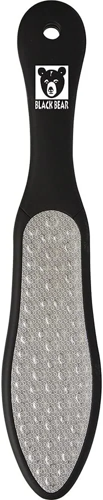سوهان پدیکور استیل خرس سیاه فورپرو پروفشنال کالکشن - سوهان پا از بین برنده پینه - سوهان دو طرفه با کیفیت حرفه ای برای پاشنه و پا - طول 10.5 اینچ سوهان پدیکور استیل خرس سیاه فورپرو پروفشنال کالکشن - سوهان پا از بین برنده پینه - سوهان دو طرفه با کیفیت حرفه ای برای پاشنه و پا - طول 10.5 اینچ