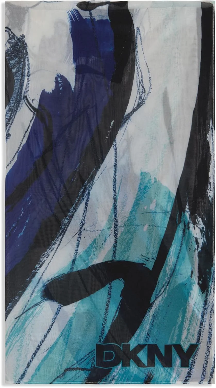 شال پشمی چهارخانه زنانه DKNY، شال مد روز (تک عددی) شال پشمی چهارخانه زنانه DKNY، شال مد روز (تک عددی)