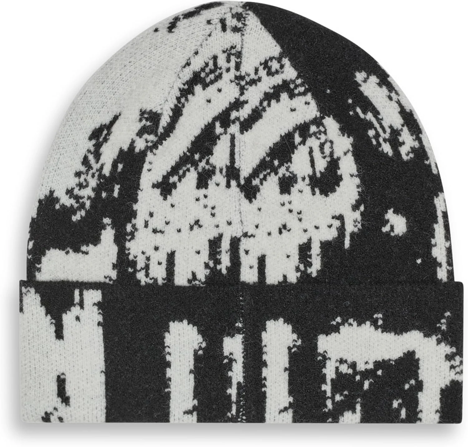 کلاه بافتنی زنانه دی‌کی‌ان‌وای طرح پینت استروک چند رنگ