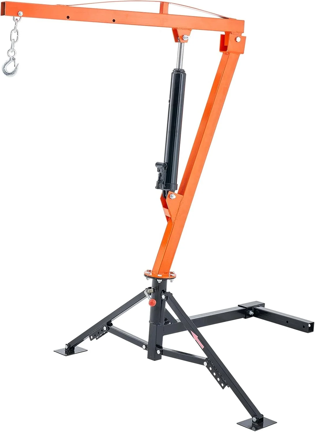 جرثقیل هیدرولیک وانت VEVOR، ظرفیت 450 کیلوگرم، چرخش 360 درجه، جرثقیل نصب شده روی مالبند با سه ظرفیت بازو 225 کیلوگرم، 340 کیلوگرم و 450 کیلوگرم، برای بلند کردن کالا در ساخت و ساز، جنگلداری، کارخانه