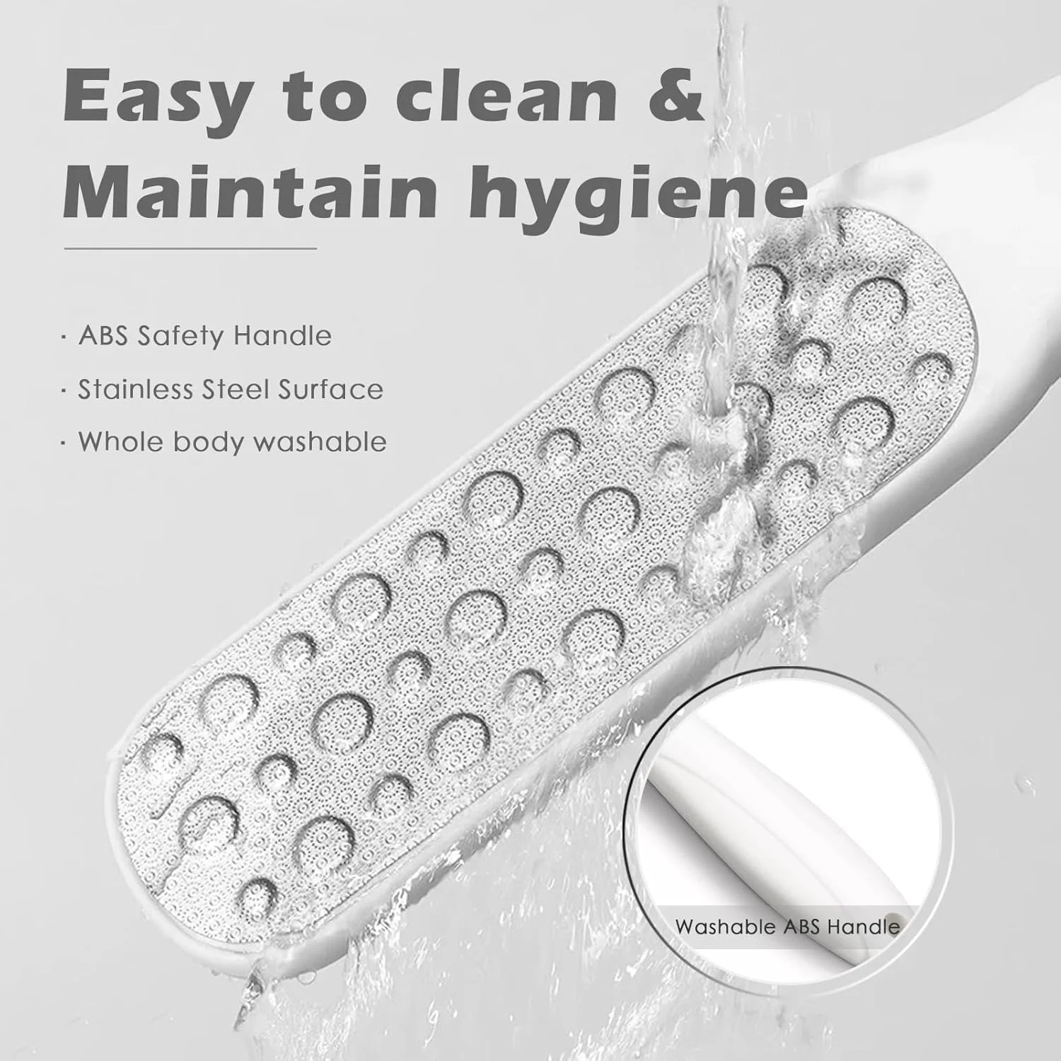 سوهان پا استیل ضد زنگ CNTOAE دو طرفه، از بین برنده پینه پا، ابزار حرفه ای پدیکور، اسکرابر پا، از بین برنده پوست مرده، خراشنده پاشنه پا برای پاشنه های ترک خورده و از بین بردن میخچه پا سوهان پا استیل ضد زنگ CNTOAE دو طرفه، از بین برنده پینه پا، ابزار حرفه ای پدیکور، اسکرابر پا، از بین برنده پوست مرده، خراشنده پاشنه پا برای پاشنه های ترک خورده و از بین بردن میخچه پا