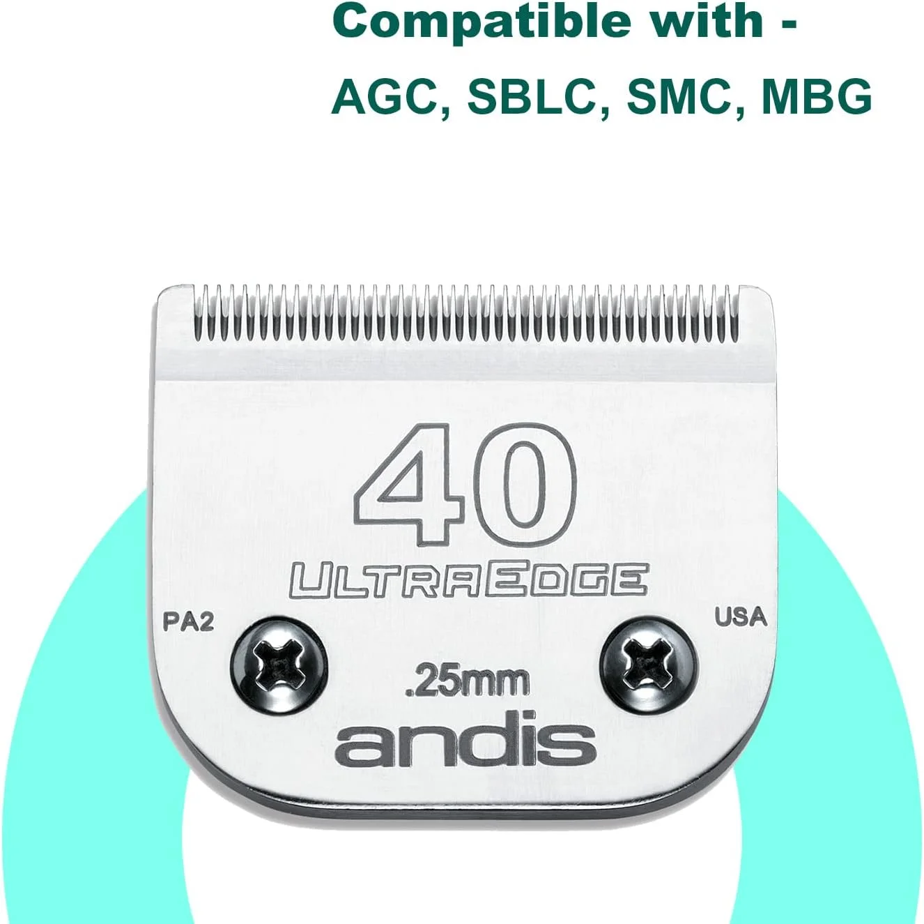 تیغه سرامیکی ماشین اصلاح سگ و حیوانات خانگی Andis Ultra Edge با فولاد کربنی تیغه سرامیکی ماشین اصلاح سگ و حیوانات خانگی Andis Ultra Edge با فولاد کربنی