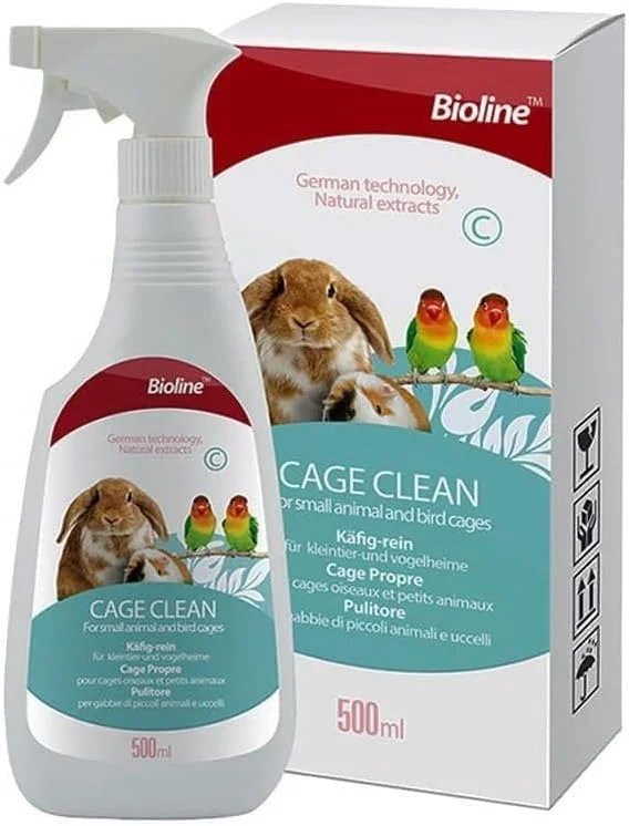 محلول تمیز کننده قفس حیوانات خانگی بایو-لاین، 500 میلی لیتر محلول تمیز کننده قفس حیوانات خانگی بایو-لاین، 500 میلی لیتر