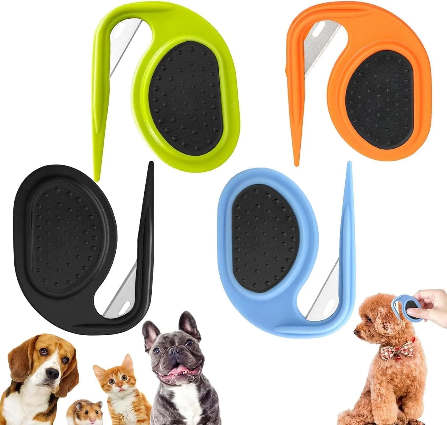 شانه سگ، ابزار رفع گره حیوانات خانگی، شانه گره باز کن سگ، شانه رفع گره حیوانات خانگی برای گربه، شانه باز کننده گره حیوانات خانگی، ابزار نظافت حیوانات خانگی، نامه بازکن، برش کاغذ کادو (4 عدد رنگی) شانه سگ، ابزار رفع گره حیوانات خانگی، شانه گره باز کن سگ، شانه رفع گره حیوانات خانگی برای گربه، شانه باز کننده گره حیوانات خانگی، ابزار نظافت حیوانات خانگی، نامه بازکن، برش کاغذ کادو (4 عدد رنگی)