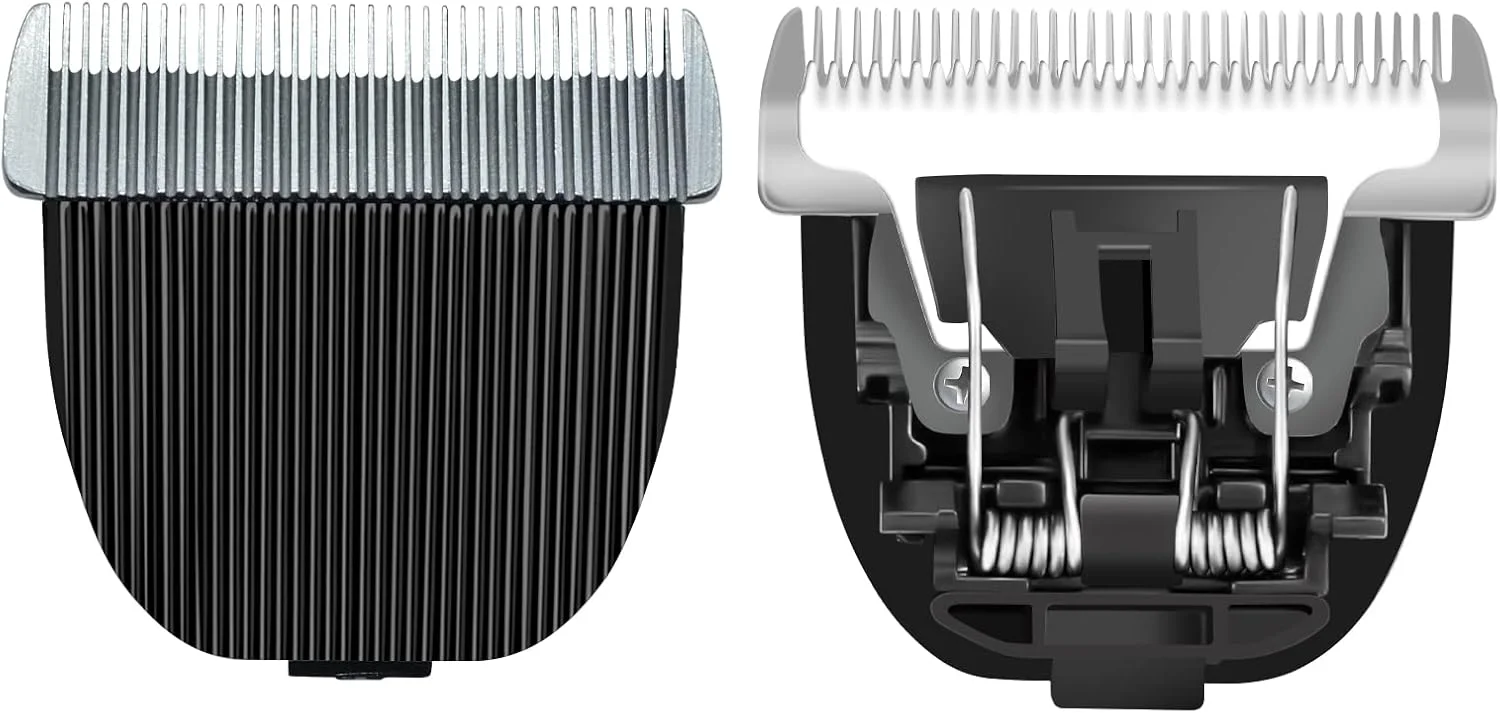 تیغه جایگزین 2 عددی DODAER سازگار با ماشین اصلاح سگ کم صدا oneisall، ساخته شده از تیغه سرامیکی و تیغه استیل ضد زنگ تیغه جایگزین 2 عددی DODAER سازگار با ماشین اصلاح سگ کم صدا oneisall، ساخته شده از تیغه سرامیکی و تیغه استیل ضد زنگ
