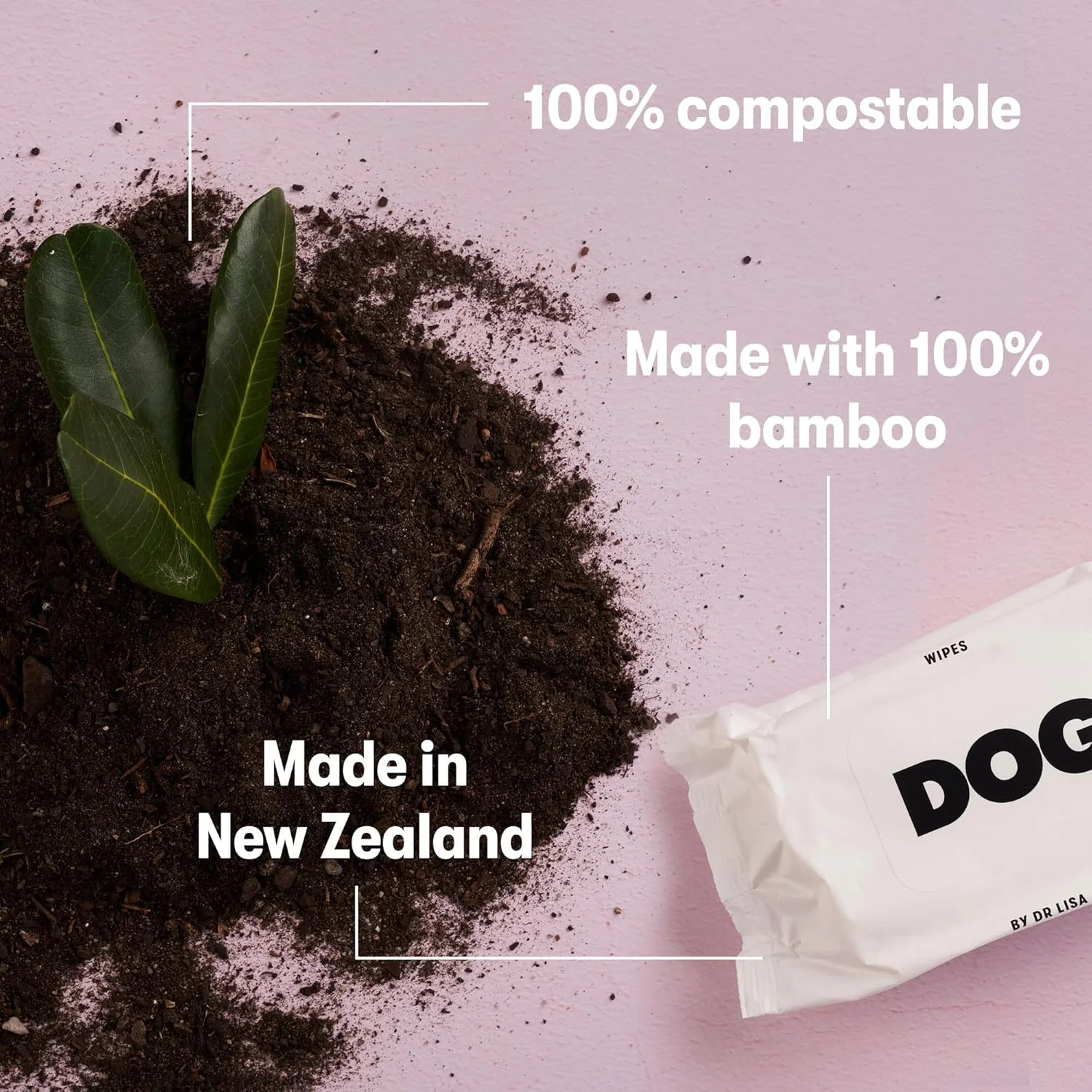 دستمال مرطوب سگ دکتر لیزا، 100% بامبو قابل کمپوست، قابل استفاده برای بدن، پنجه، پوزه، چین پوستی، باسن برای تمیز کردن، نظافت و خوشبو کردن حیوانات خانگی، ساخته شده توسط دامپزشک، طبیعی، وگان، 80 عدد دستمال مرطوب سگ دکتر لیزا، 100% بامبو قابل کمپوست، قابل استفاده برای بدن، پنجه، پوزه، چین پوستی، باسن برای تمیز کردن، نظافت و خوشبو کردن حیوانات خانگی، ساخته شده توسط دامپزشک، طبیعی، وگان، 80 عدد