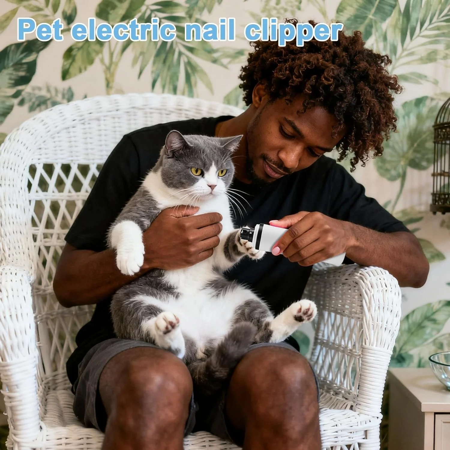 سوهان ناخن سگ، ماشین اصلاح برقی بی صدا | سوهان ناخن حرفه ای گربه با 2 سرعت قابل تنظیم | برای پیرایش حیوانات خانگی در خانه و مسافرت سوهان ناخن سگ، ماشین اصلاح برقی بی صدا | سوهان ناخن حرفه ای گربه با 2 سرعت قابل تنظیم | برای پیرایش حیوانات خانگی در خانه و مسافرت