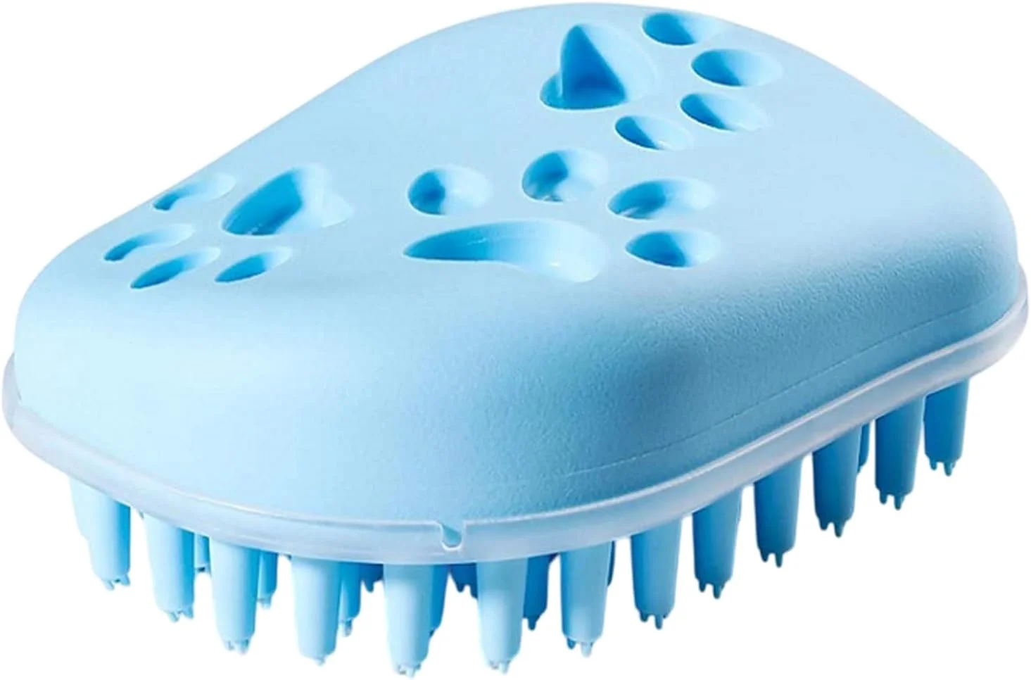 برس حمام سگ | برس ماساژ حمام نظافت حیوانات خانگی | شانه ارگونومیک پاک کننده سیلیکونی نرم برای مراقبت روزانه، نظافت در منزل، شستشوی مسافرتی، حمام در فضای باز و آرامش برس حمام سگ | برس ماساژ حمام نظافت حیوانات خانگی | شانه ارگونومیک پاک کننده سیلیکونی نرم برای مراقبت روزانه، نظافت در منزل، شستشوی مسافرتی، حمام در فضای باز و آرامش