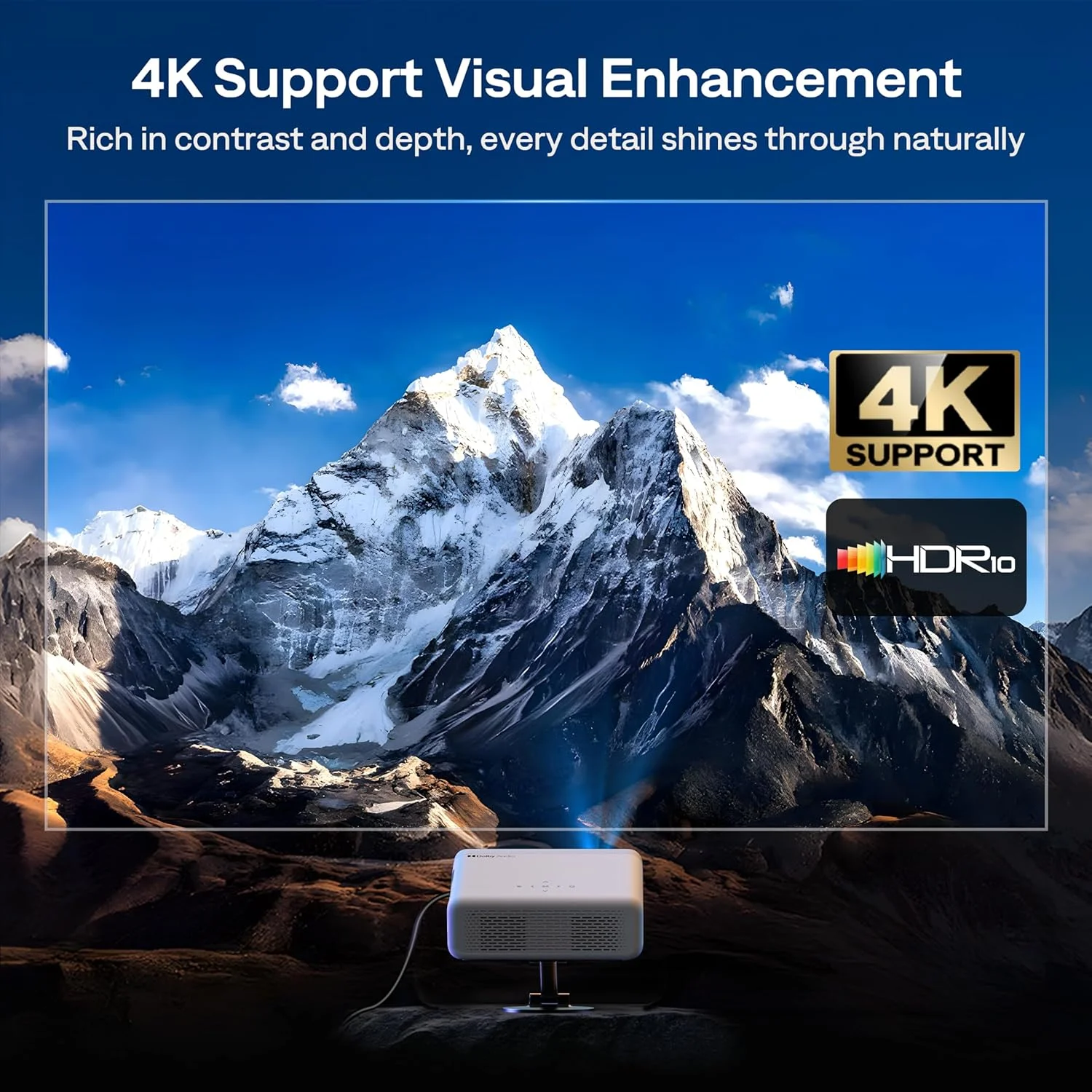 پروژکتور هوشمند Aurzen Eazze D1 GTV، پروژکتور Google TV با WiFi و بلوتوث، دارای مجوز رسمی Netflix، فوکوس خودکار و Keystone، صدای DoIby، زوم، پروژکتور قابل حمل فیلم 1080P Native برای فضای باز پروژکتور هوشمند Aurzen Eazze D1 GTV، پروژکتور Google TV با WiFi و بلوتوث، دارای مجوز رسمی Netflix، فوکوس خودکار و Keystone، صدای DoIby، زوم، پروژکتور قابل حمل فیلم 1080P Native برای فضای باز