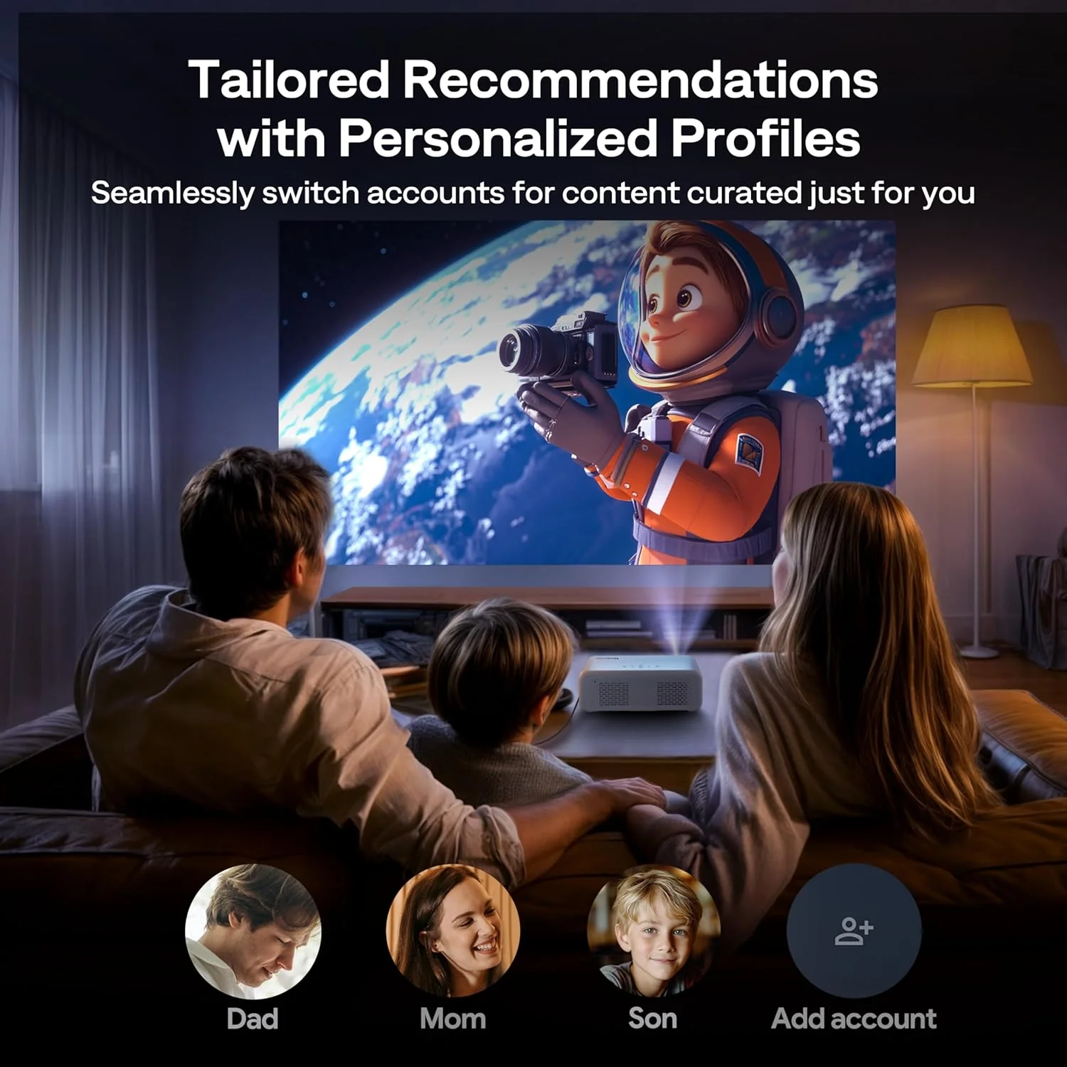 پروژکتور هوشمند Aurzen Eazze D1 GTV، پروژکتور Google TV با WiFi و بلوتوث، دارای مجوز رسمی Netflix، فوکوس خودکار و Keystone، صدای DoIby، زوم، پروژکتور قابل حمل فیلم 1080P Native برای فضای باز پروژکتور هوشمند Aurzen Eazze D1 GTV، پروژکتور Google TV با WiFi و بلوتوث، دارای مجوز رسمی Netflix، فوکوس خودکار و Keystone، صدای DoIby، زوم، پروژکتور قابل حمل فیلم 1080P Native برای فضای باز