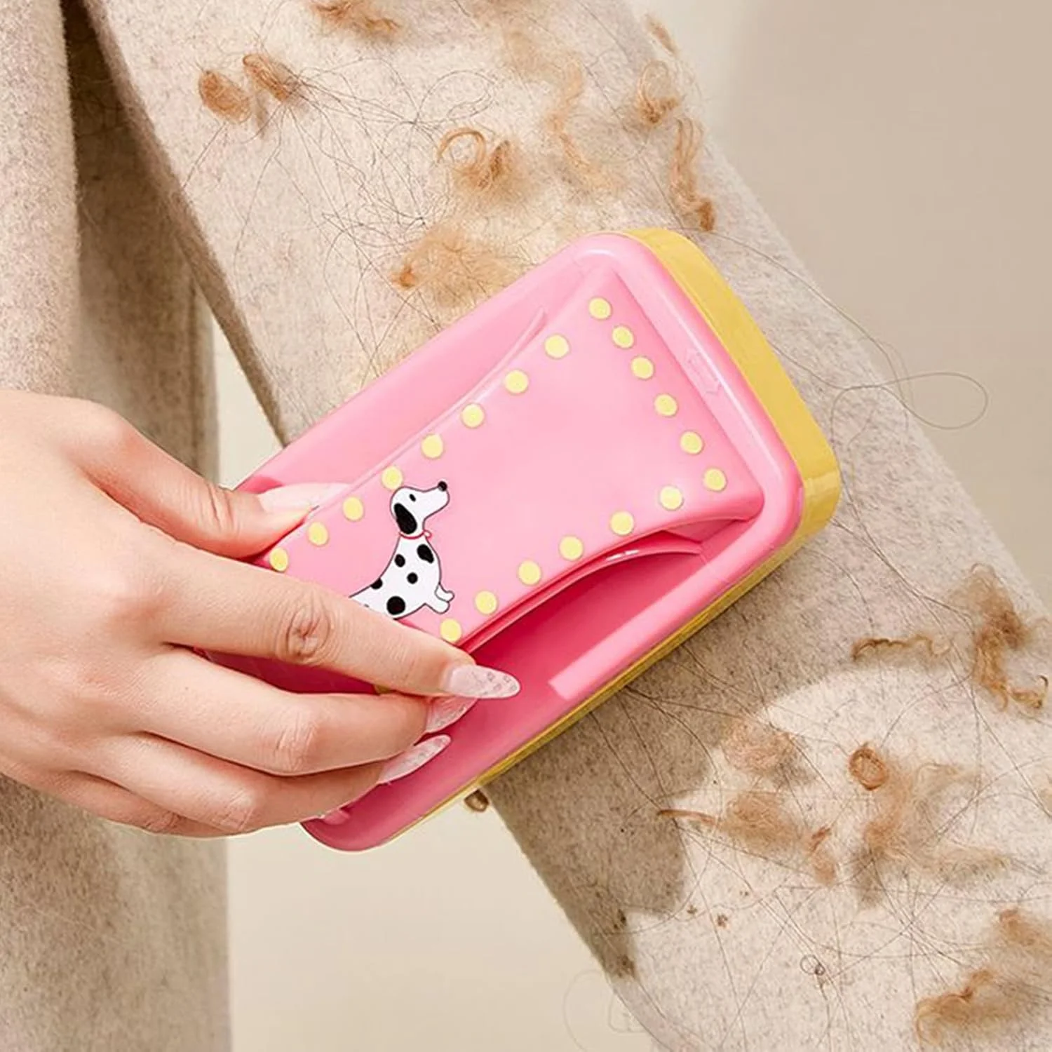 از بین برنده موی حیوانات خانگی در لباسشویی - برس تمیز کننده موی حیوانات خانگی - لوازم تمیز کننده گرد و غبار برای تخت، فرش، پارچه، ژاکت، لباس، مبل و منزل سگ و گربه