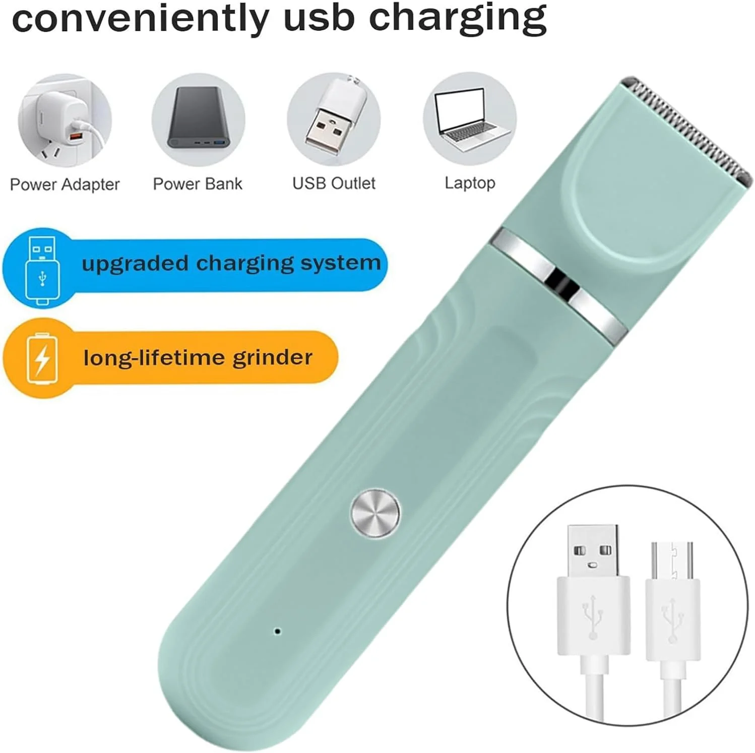 ماشین اصلاح سگ برای آرایش، کیت آرایش سگ 4 در 1 - قیچی قابل تنظیم ابزار موبر شارژی برای حمام داخلی خانگی توله سگ ماشین اصلاح سگ برای آرایش، کیت آرایش سگ 4 در 1 - قیچی قابل تنظیم ابزار موبر شارژی برای حمام داخلی خانگی توله سگ