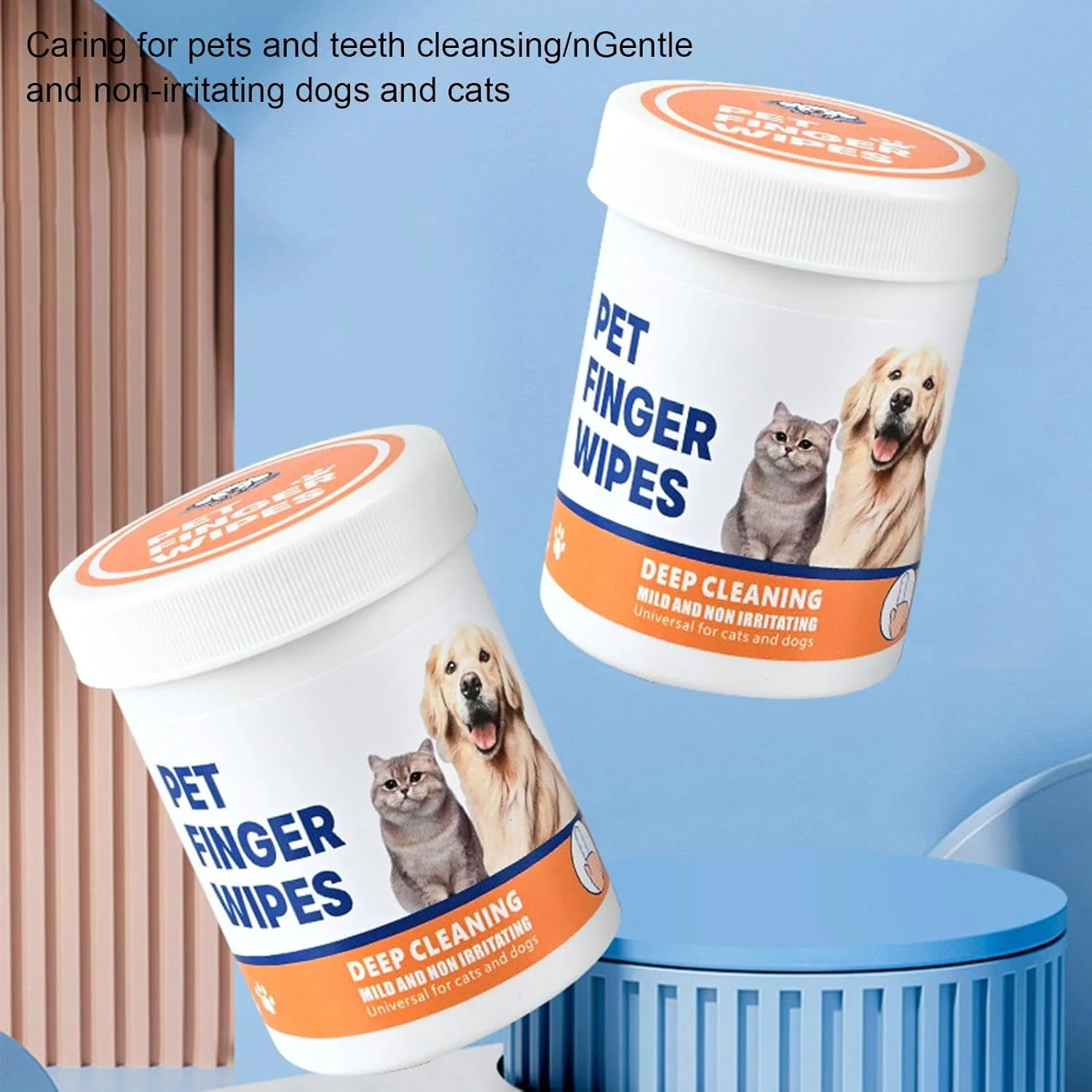 دستمال مرطوب انگشتی تمیز کننده گوش حیوانات خانگی | پدهای نرم تمیز کننده انگشتی برای گوش سگ - پاک کننده گیاهی ایمن برای نظافت حیوانات خانگی، توله سگ، گربه، بچه گربه، مراقبت در منزل دستمال مرطوب انگشتی تمیز کننده گوش حیوانات خانگی | پدهای نرم تمیز کننده انگشتی برای گوش سگ - پاک کننده گیاهی ایمن برای نظافت حیوانات خانگی، توله سگ، گربه، بچه گربه، مراقبت در منزل