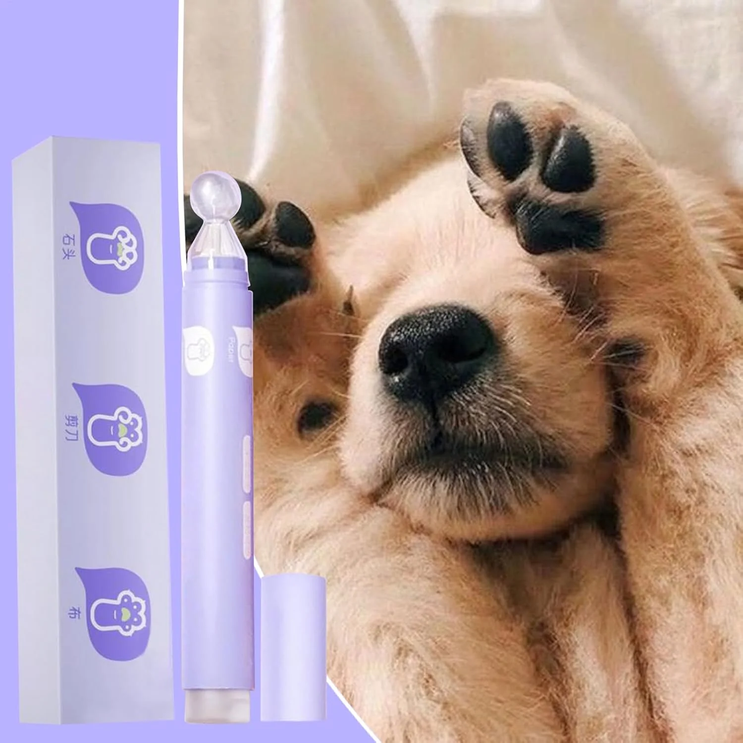 بالم مرطوب کننده پنجه حیوانات خانگی | قلم بالم مرطوب کننده پنجه سگ و گربه - 7.5 گرم، راه حل مراقبت از پوست بچه گربه و توله سگ، اندازه جیبی مناسب برای پناهگاه، مسافرت، کمپینگ و سفرهای کوتاه حیوانات