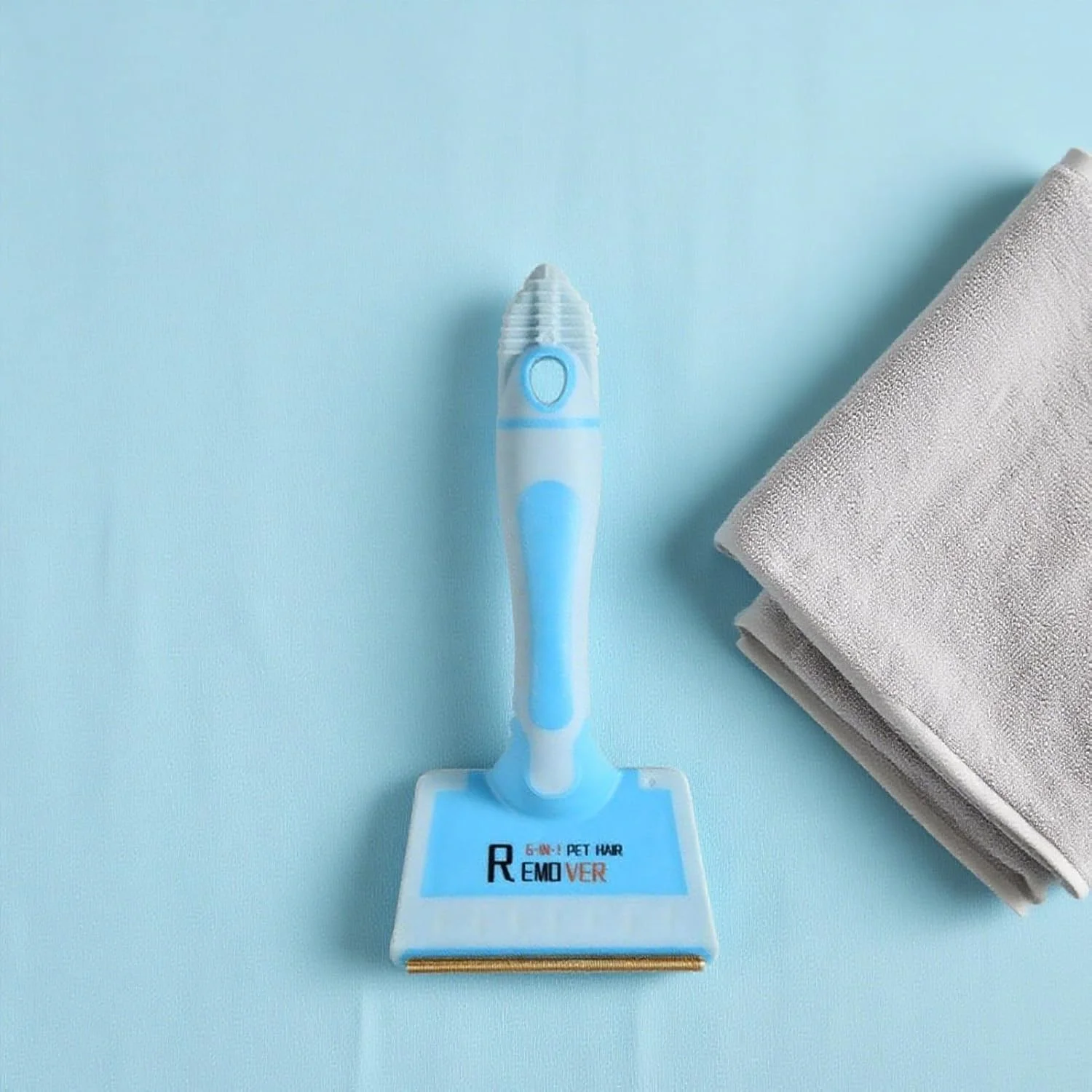 ابزار حذف موی حیوانات خانگی - برس چند منظوره پرزگیر، برس تمیز کننده خراشنده برای فرش، مبلمان، رختخواب، مبل، لباس، صندلی ماشین سگ و گربه ابزار حذف موی حیوانات خانگی - برس چند منظوره پرزگیر، برس تمیز کننده خراشنده برای فرش، مبلمان، رختخواب، مبل، لباس، صندلی ماشین سگ و گربه