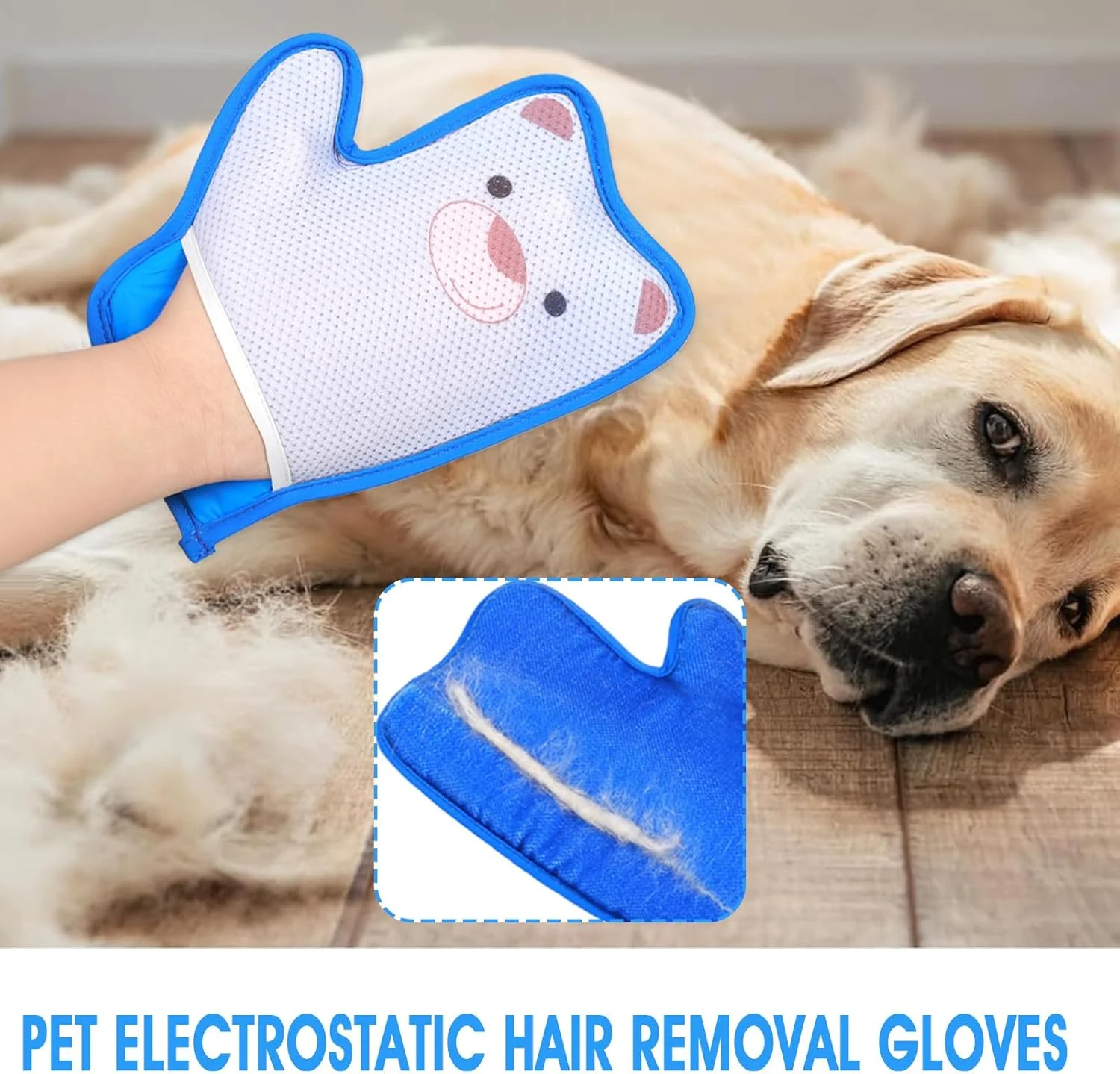 دستکش های الکترواستاتیک پاک کننده موی حیوانات خانگی، دستکش های نظافت حیوانات خانگی با طرح کارتونی - ابزار تمیز کننده برس ضد الکتریسیته ساکن قابل استفاده مجدد برای مبل فرش کف تخت خواب پتو مبل فضای داخلی دستکش های الکترواستاتیک پاک کننده موی حیوانات خانگی، دستکش های نظافت حیوانات خانگی با طرح کارتونی - ابزار تمیز کننده برس ضد الکتریسیته ساکن قابل استفاده مجدد برای مبل فرش کف تخت خواب پتو مبل فضای داخلی