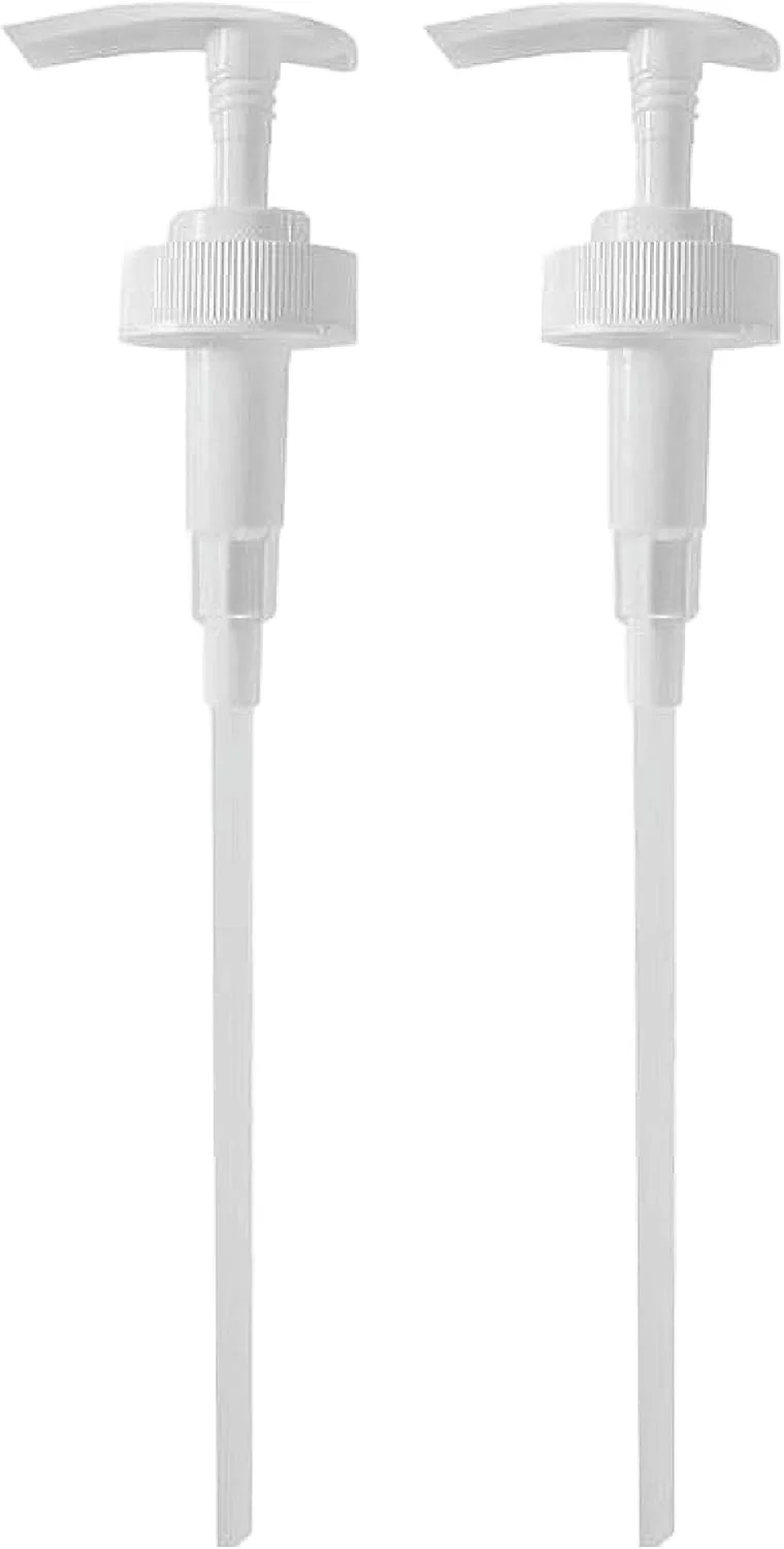 پمپ دیسپنسر گالن PT Geti Beauty - چند منظوره - دارای سرپیچ قفل چرخشی مناسب - ایده آل برای شامپو، نرم کننده، شامپو حیوانات خانگی، ضدعفونی کننده مایع دست | بسته 2 عددی…