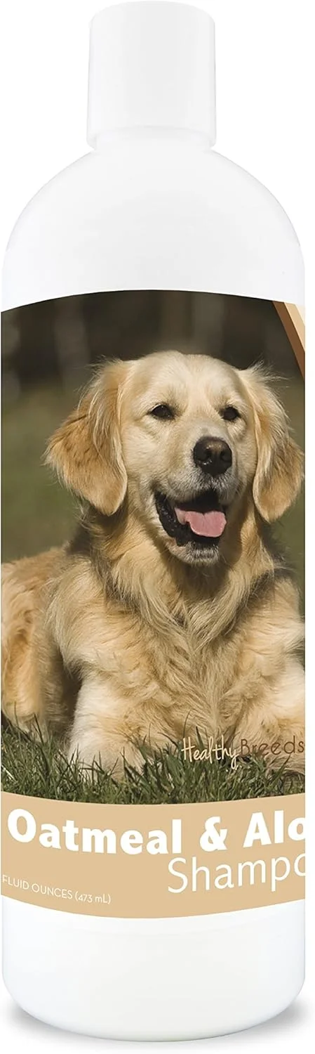 شامپو جو دوسر سگ نژاد گلدن رتریور Healthy Breeds با آلوئه ورا 473 میلی لیتر