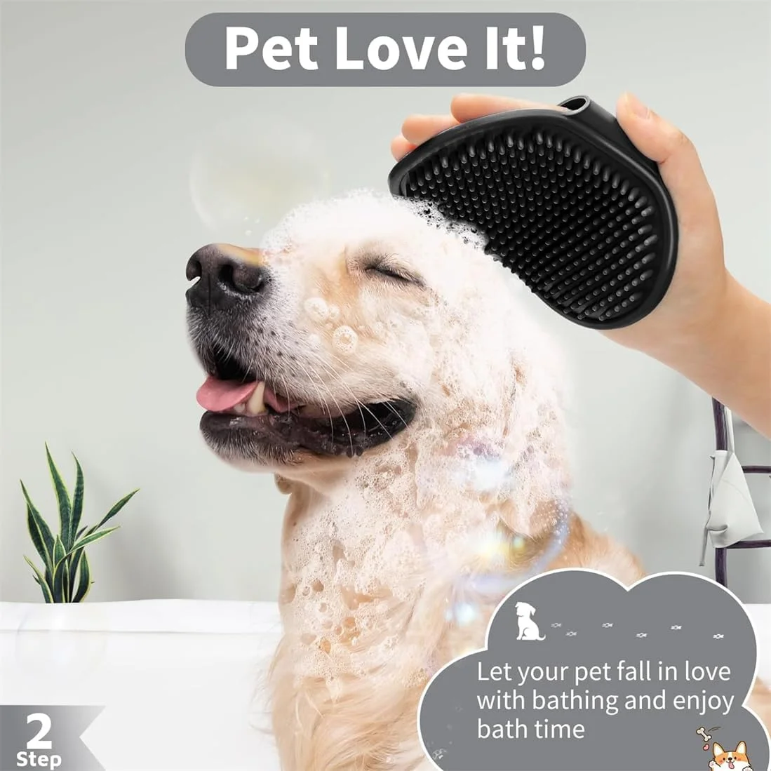ست برس حمام سگ KWSLIN، بسته 3 عددی، برس حباب ساز سیلیکونی نرم برای سگ ها و گربه ها، برس شامپو حیوانات خانگی، اسکرابر دوش، برس ماساژ آرامش بخش برای نظافت حیوانات خانگی برای سگ ها و گربه های مو کوتاه ست برس حمام سگ KWSLIN، بسته 3 عددی، برس حباب ساز سیلیکونی نرم برای سگ ها و گربه ها، برس شامپو حیوانات خانگی، اسکرابر دوش، برس ماساژ آرامش بخش برای نظافت حیوانات خانگی برای سگ ها و گربه های مو کوتاه