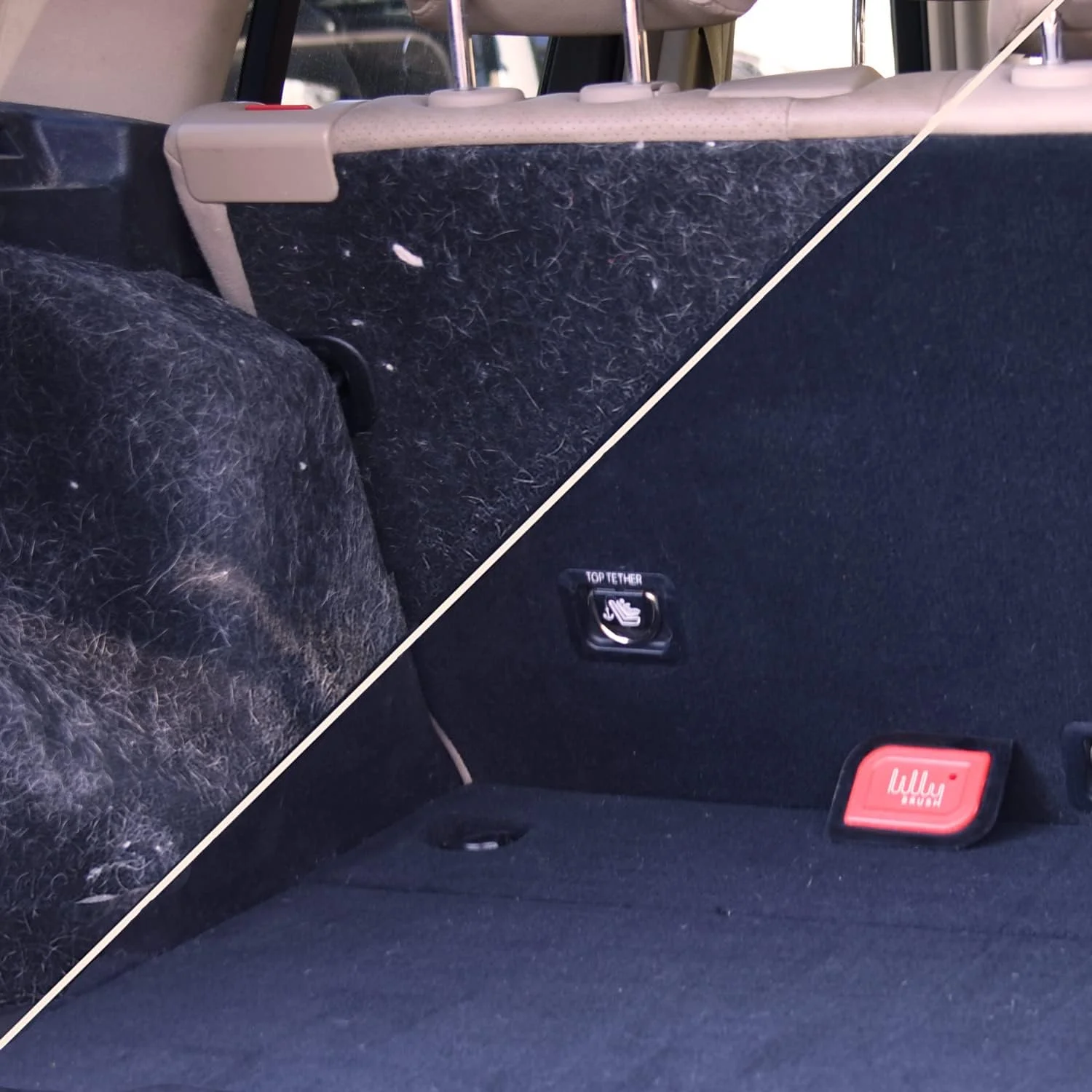 برس کوچک جمع کننده موی حیوانات خانگی Lilly Brush، از بین برنده موی حیوانات خانگی برای فرش خودرو، صندلی خودرو، جزئیات داخلی خودرو، از بین برنده موی گربه و سگ برای مبلمان، مبل، لباس، از بین برنده موی قابل استفاده مجدد