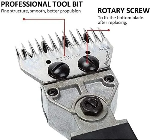 ماشین стрижки برقی گوسفند LIANG-Electric با توان 850 وات، ماشین стрижки آلپاکا، بز، لاما، ماشین اصلاح سنگین حیوانات خانگی، ماشین стрижки موی سگ، ماشین стрижки موی حیوانات مزرعه، ماشین стрижки برقی حیوانات