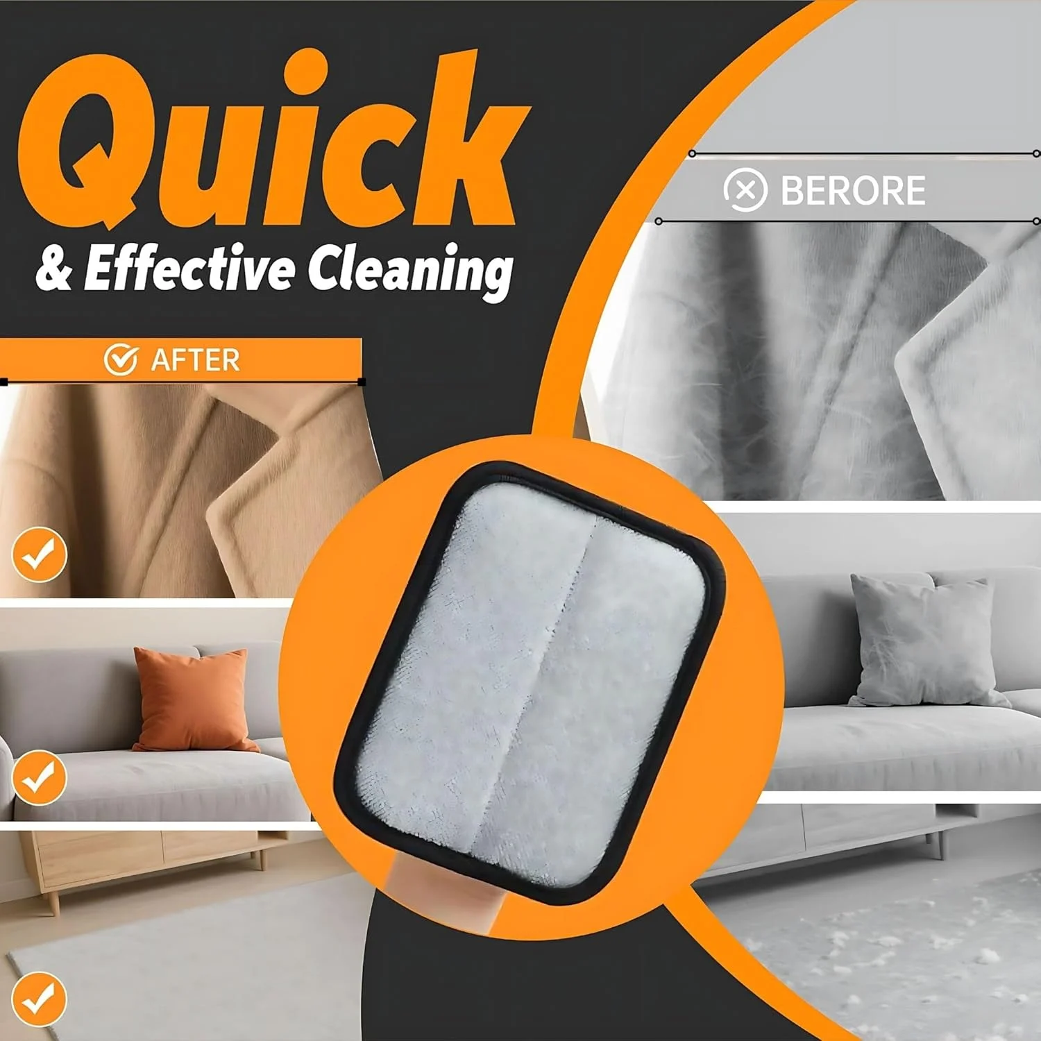 دستکش جادویی موی حیوانات خانگی، مناسب سگ و گربه (2 عدد)، دستکش الکترواستاتیک قابل استفاده مجدد، مناسب لباس، مبل، فرش و صندلی ماشین